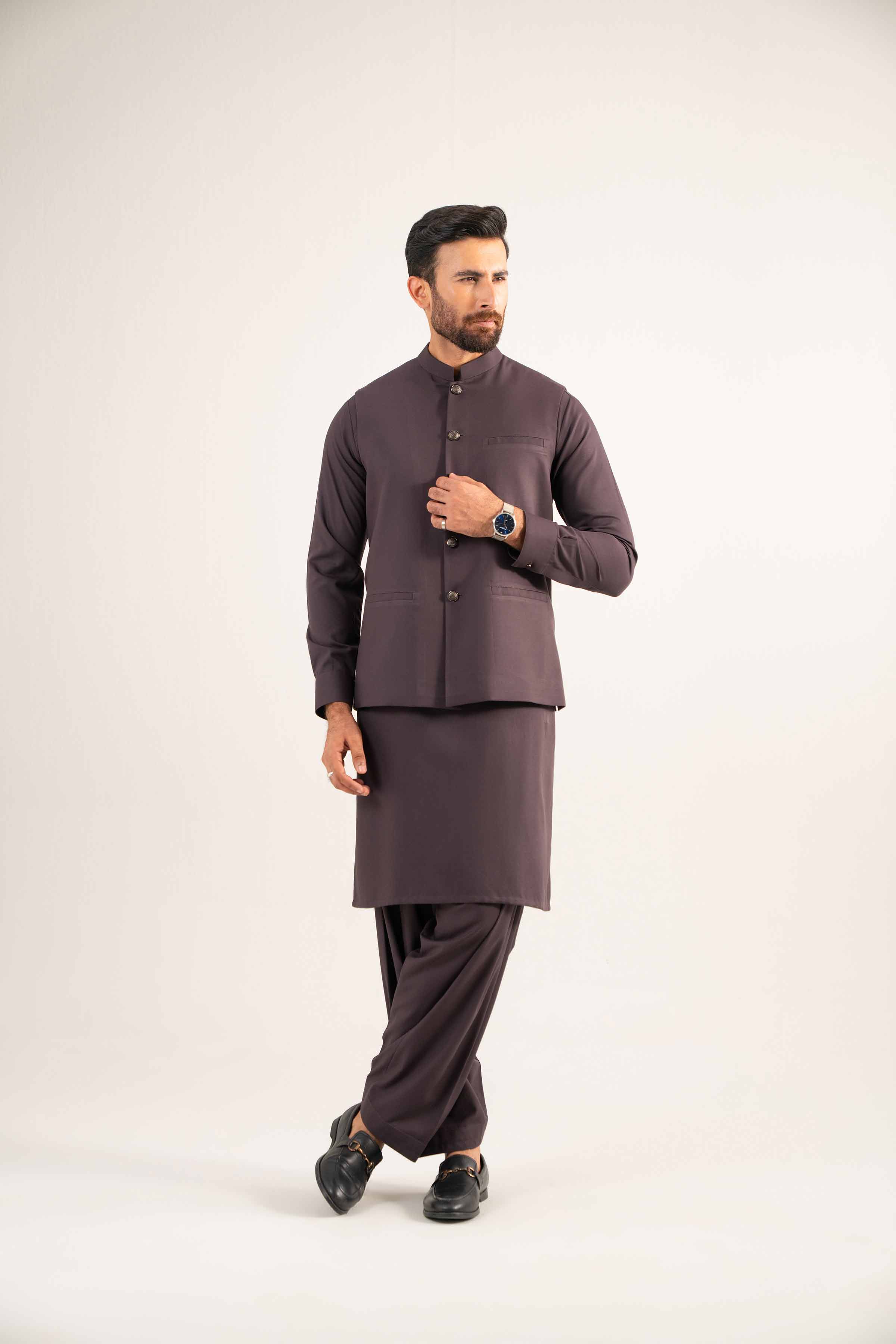 2 Piece - Naqsh Suit With Box - 42508195 - Image 4
