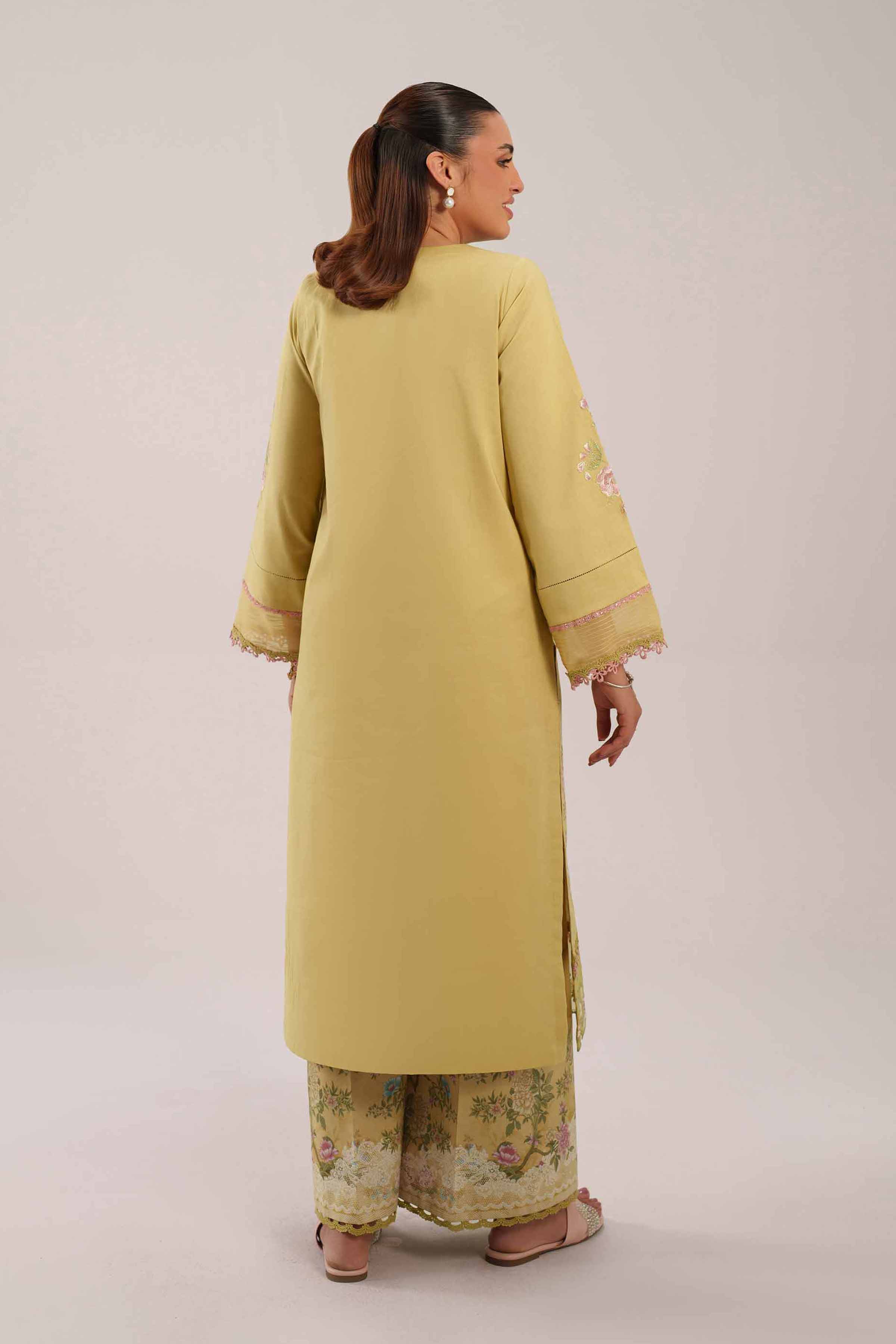 2 Piece - Digital Printed Embroidered Suit - 42601082 - Image 3