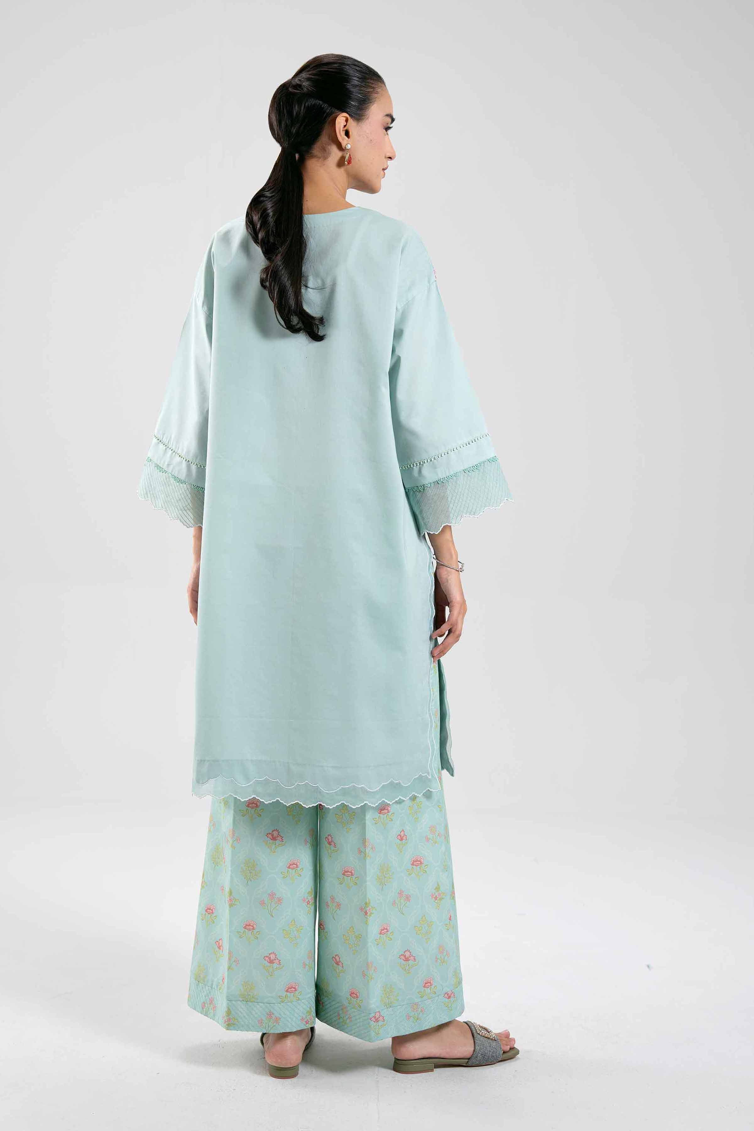 2 Piece - Digital Printed Embroidered Suit - 42601084 - Image 3