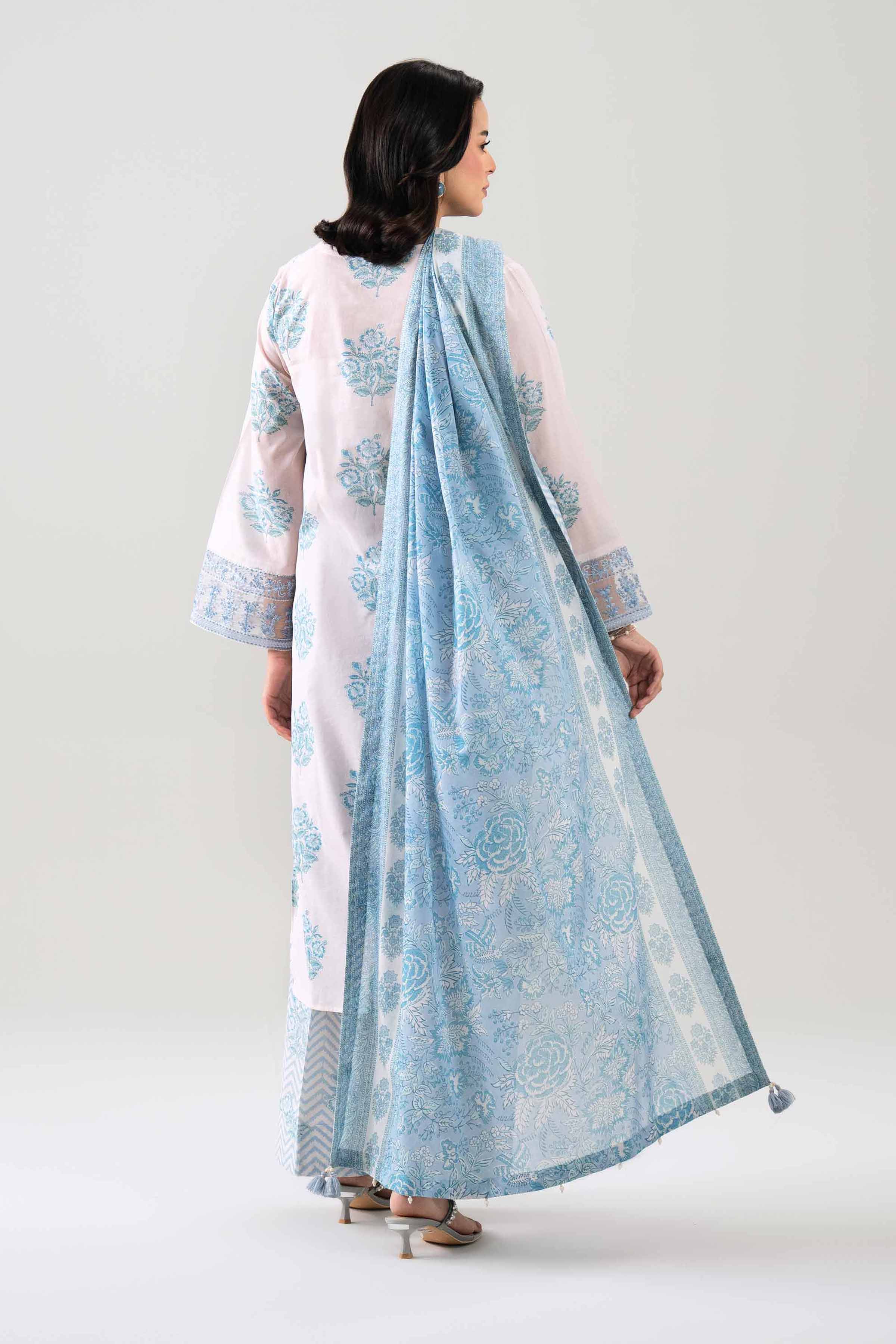 3 Piece - Printed Embroidered Suit - 42601164 - Image 3