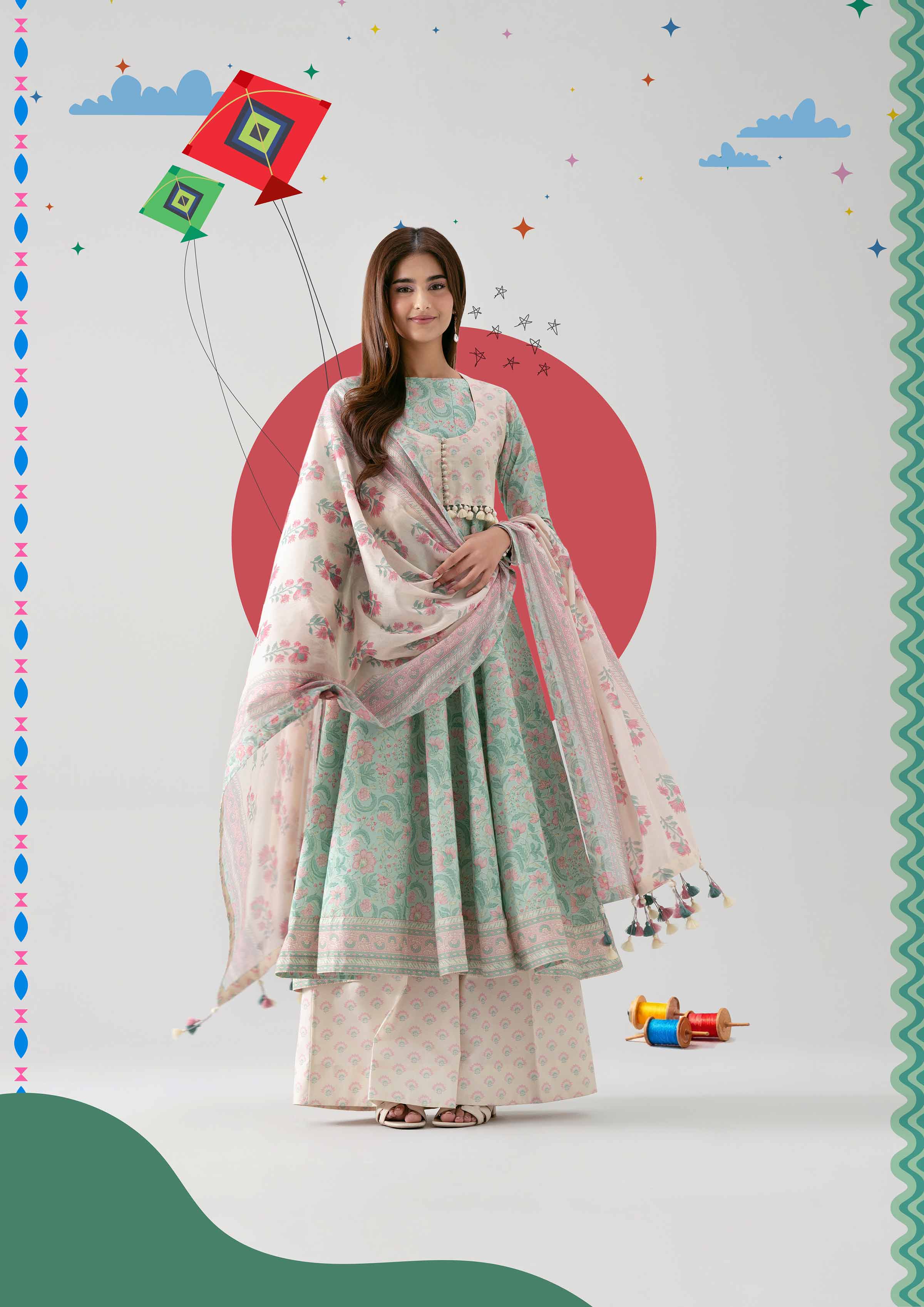 3 Piece - Printed Suit - 42601178 - Image 6