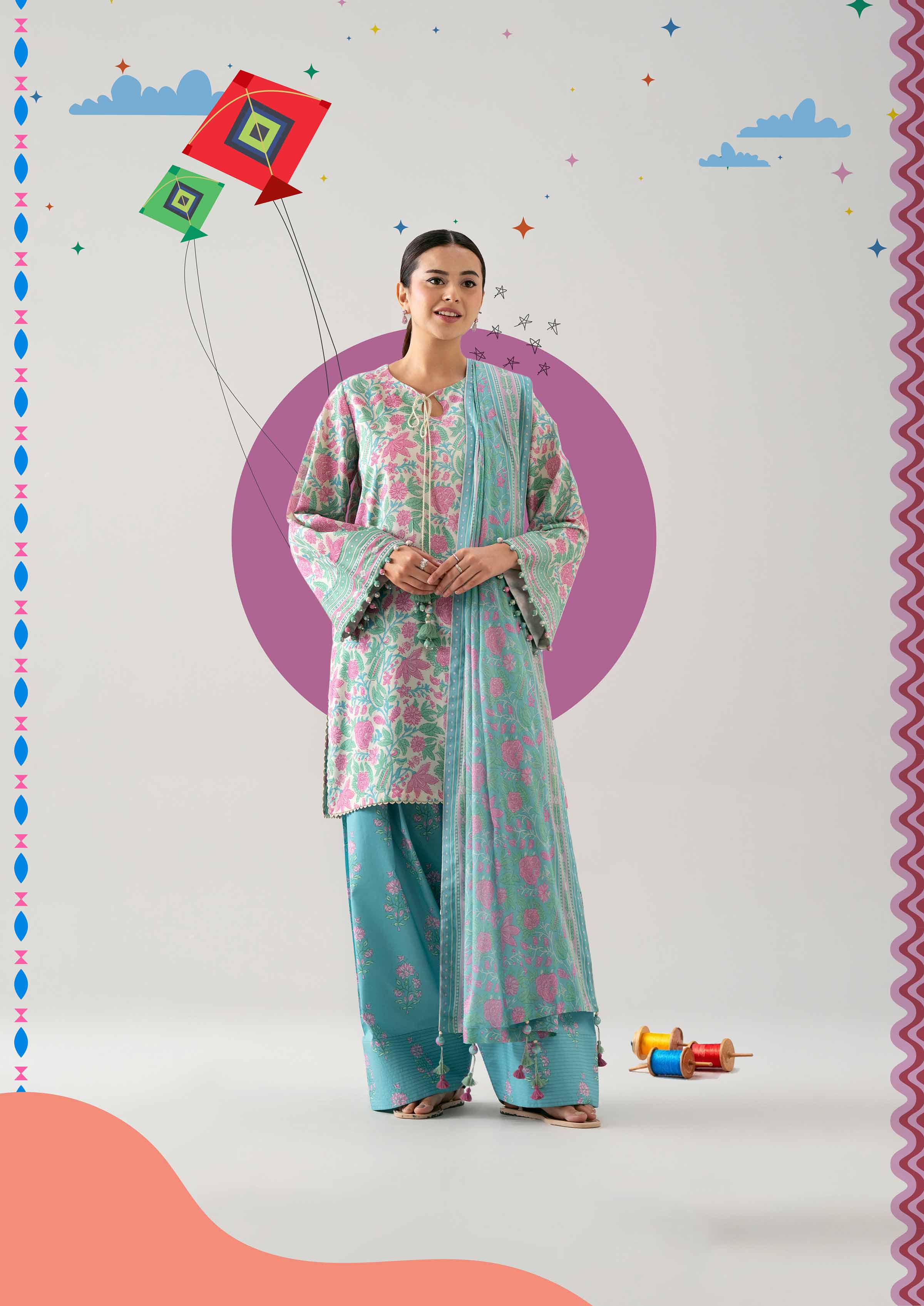 3 Piece - Printed Suit - 42601185 - Image 6