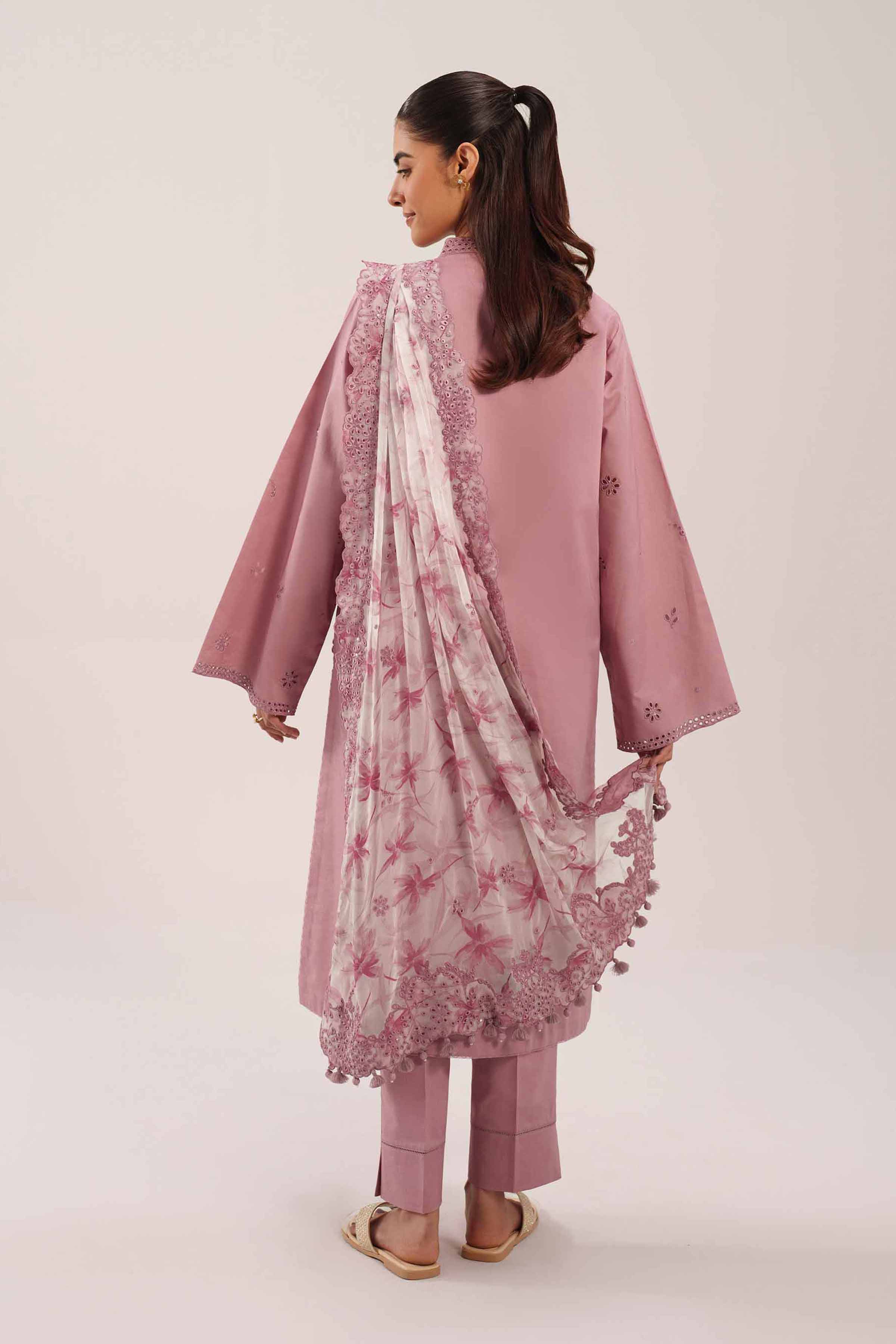 3 Piece - Digital Printed Embroidered Suit - 42601232 - Image 3