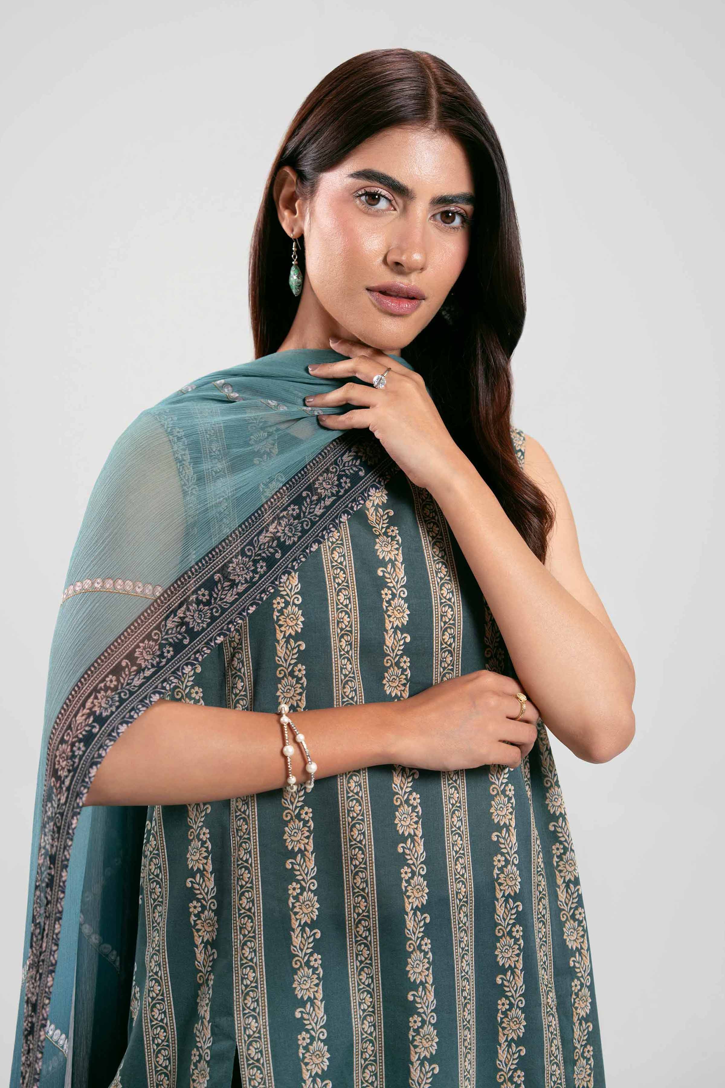 3 Piece - Digital Printed Suit - 42601248 - Image 2