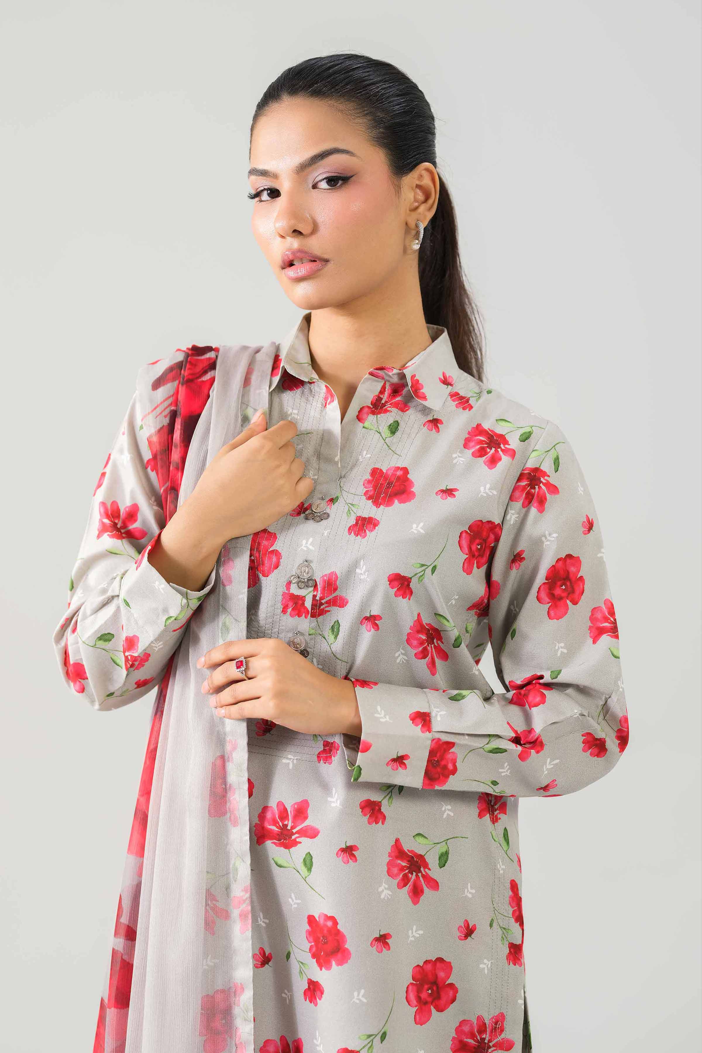 3 Piece - Digital Printed Suit - 42601253 - Image 2