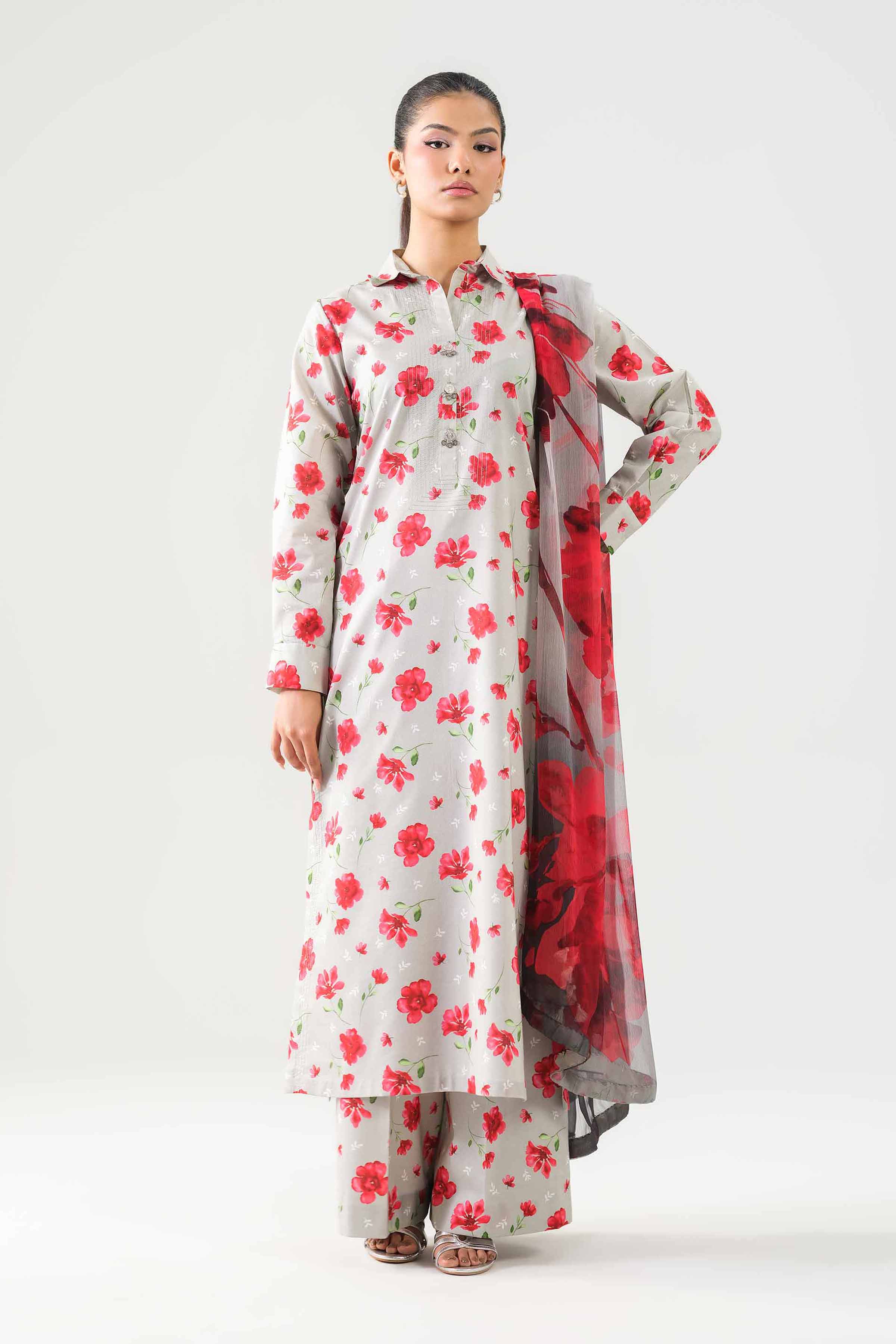 3 Piece - Digital Printed Suit - 42601253 - Image 4