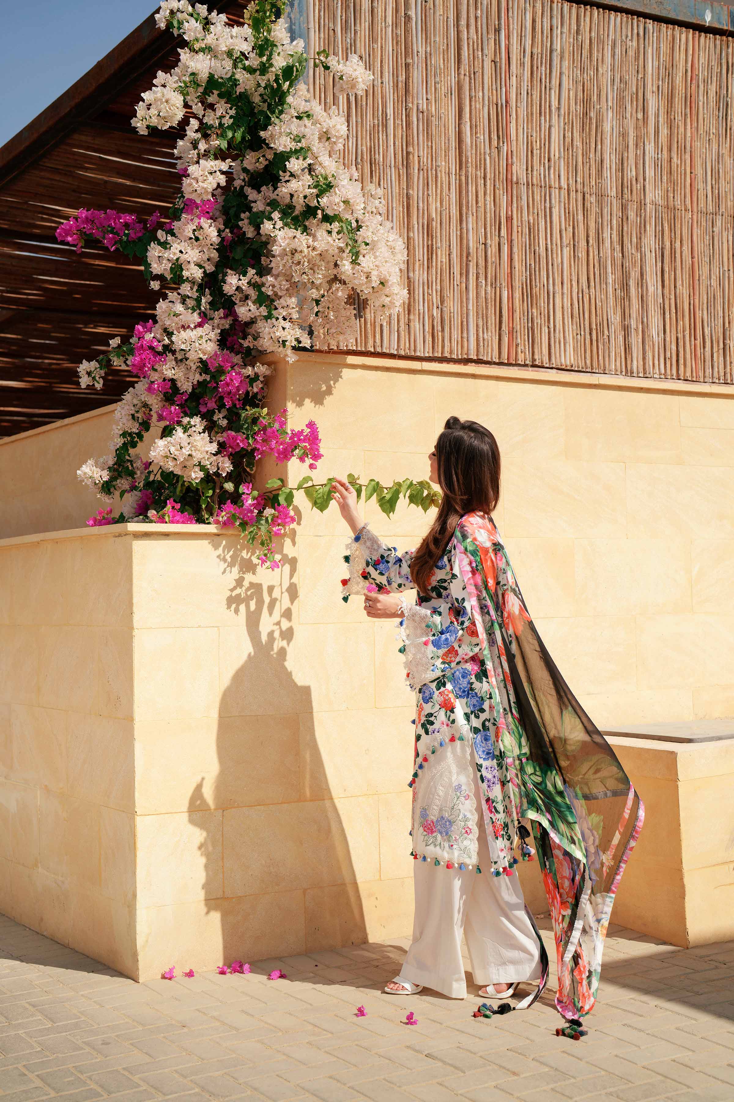 3 Piece - Digital Printed Embroidered Suit - 42601331 - Image 3