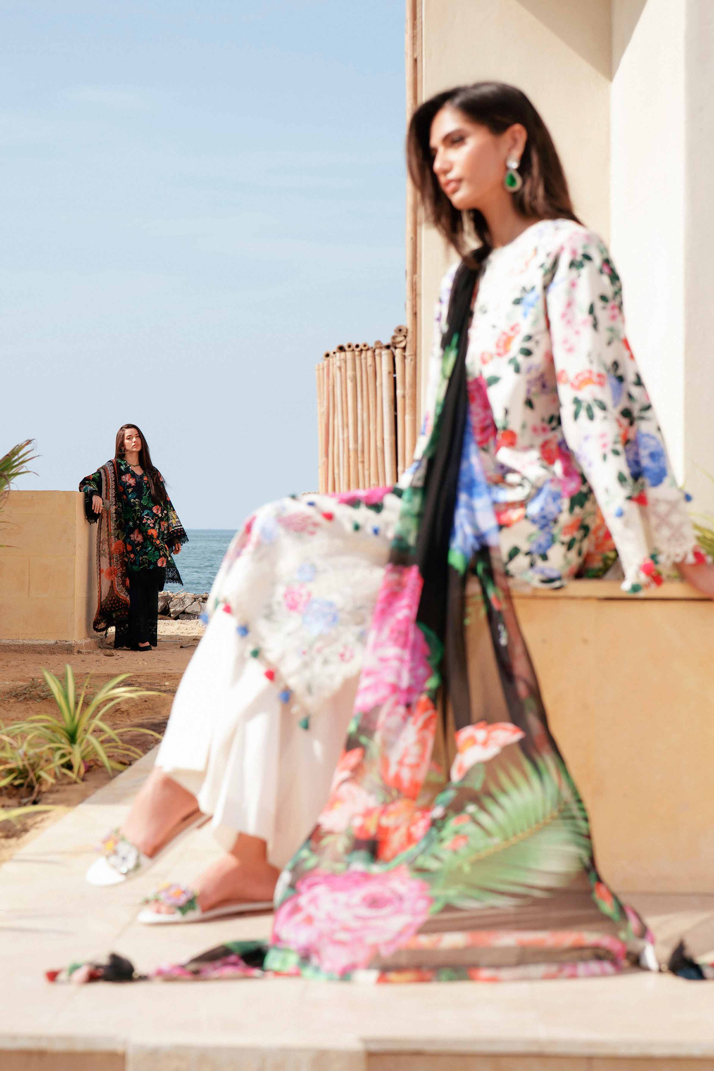 3 Piece - Digital Printed Embroidered Suit - 42601331 - Image 4
