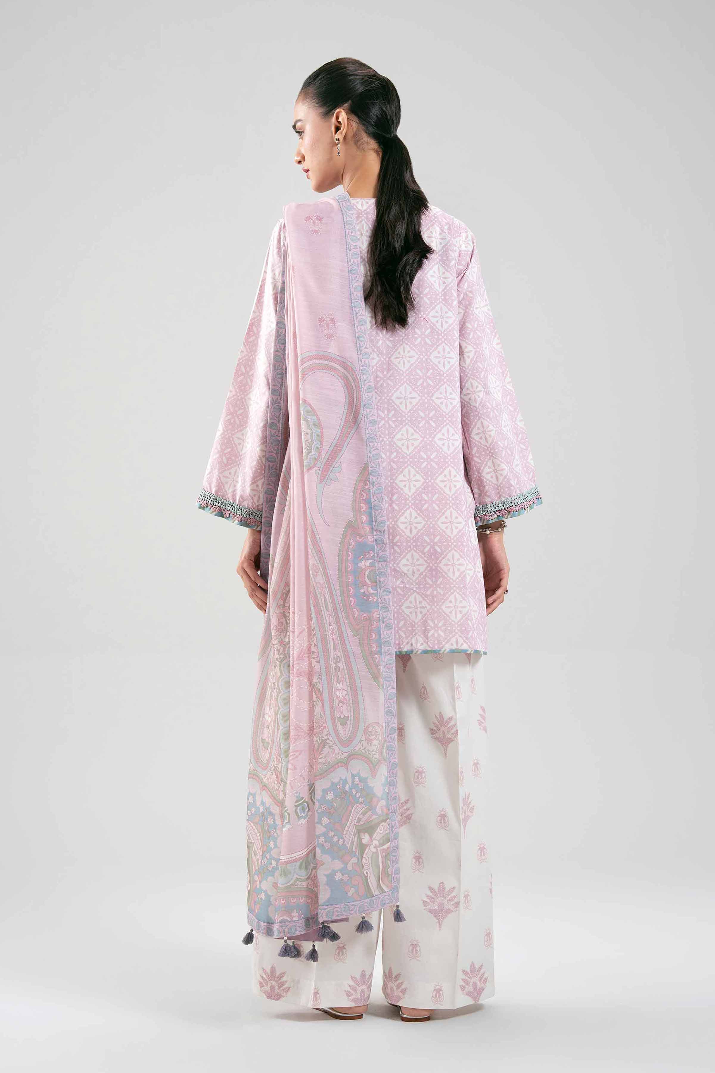 3 Piece - Digital Printed Embroidered Suit - 42601362 - Image 3