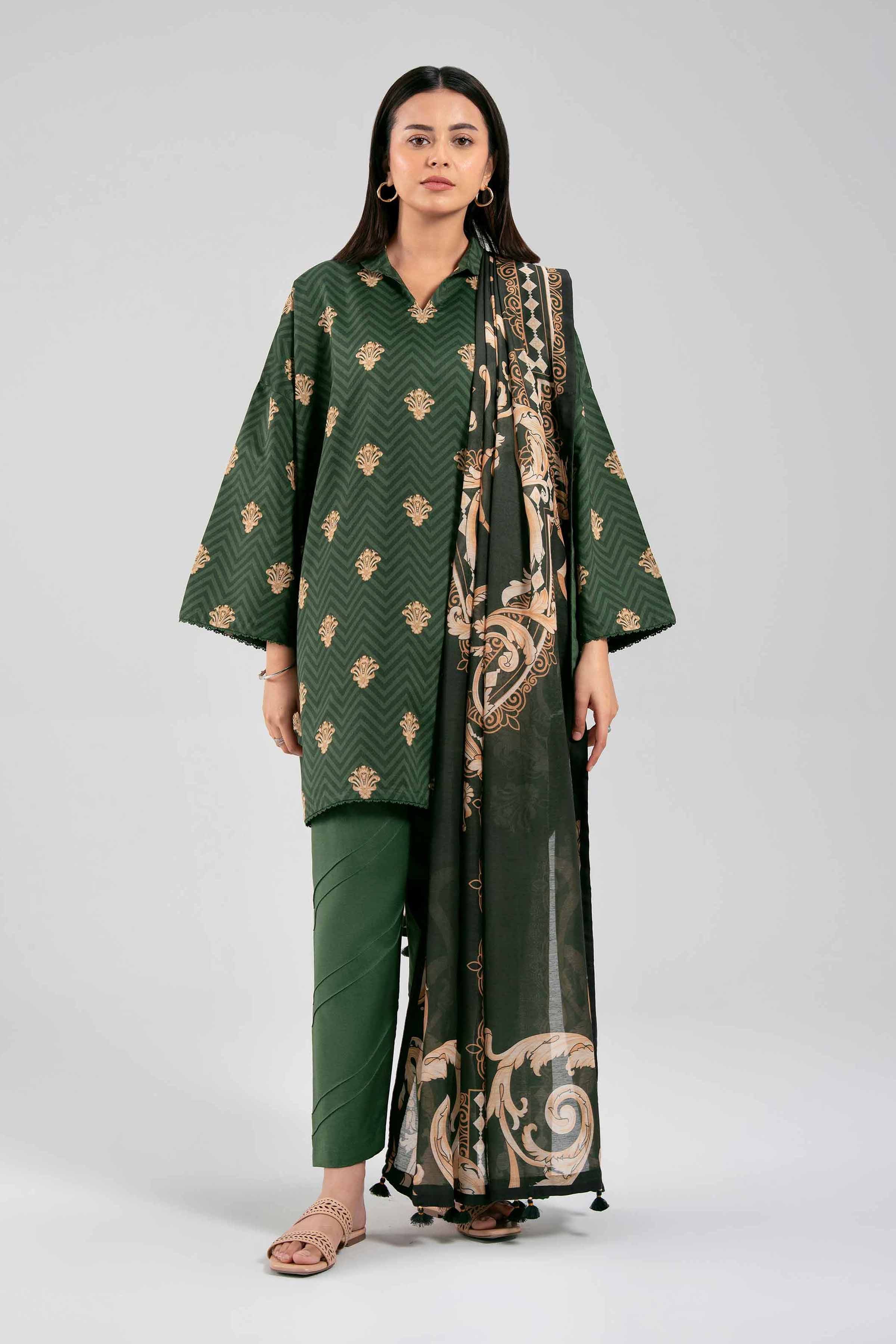 3 Piece - Printed Suit - 42601366