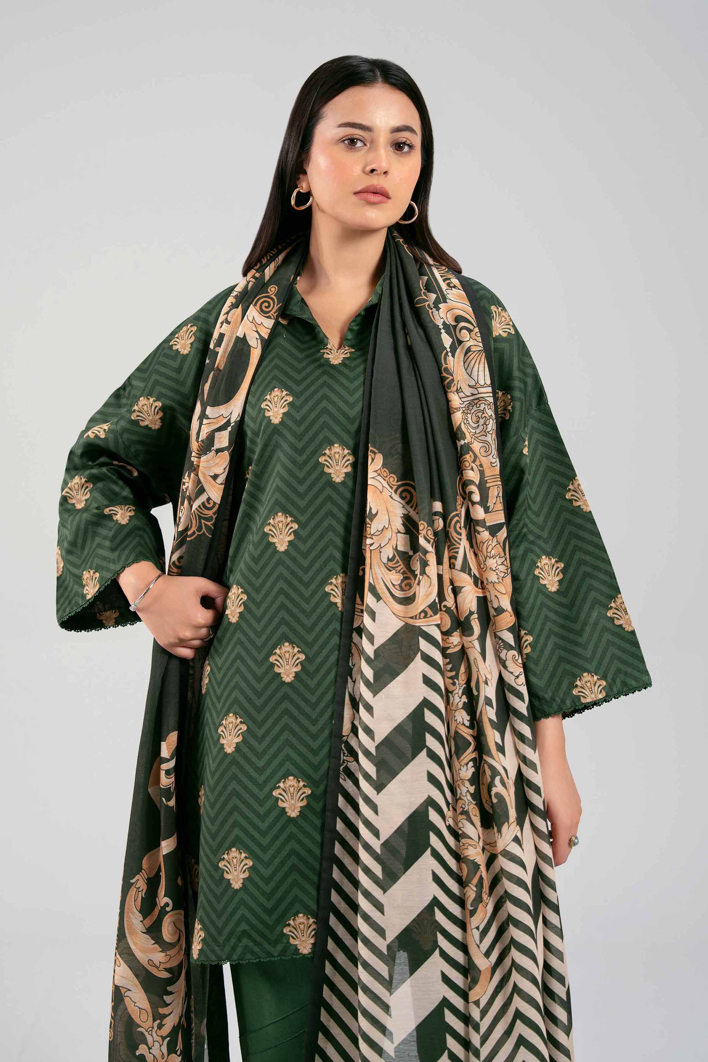 3 Piece - Printed Suit - 42601366 - Image 4
