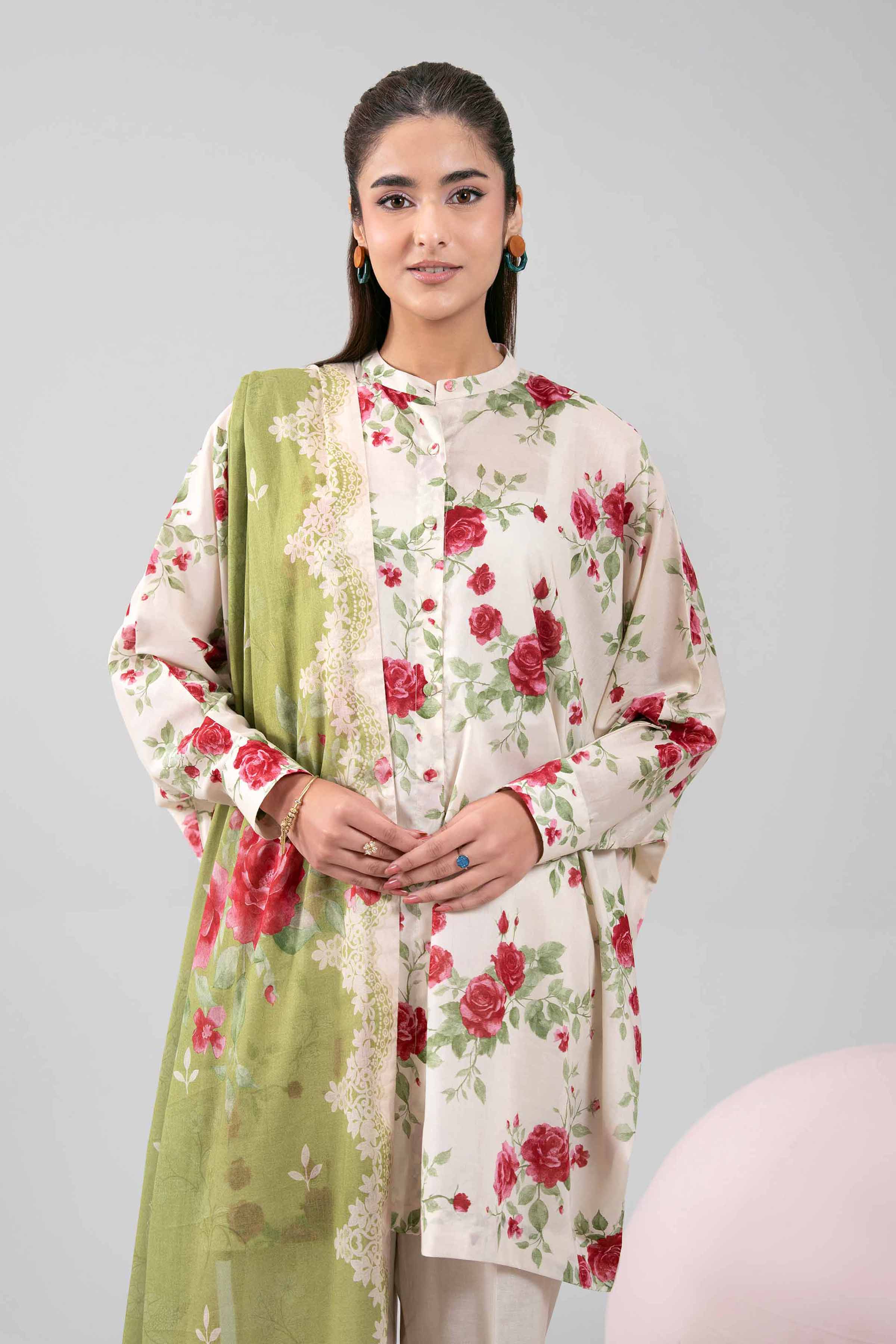 3 Piece - Printed Loose Fabric - 42602337 - Image 4