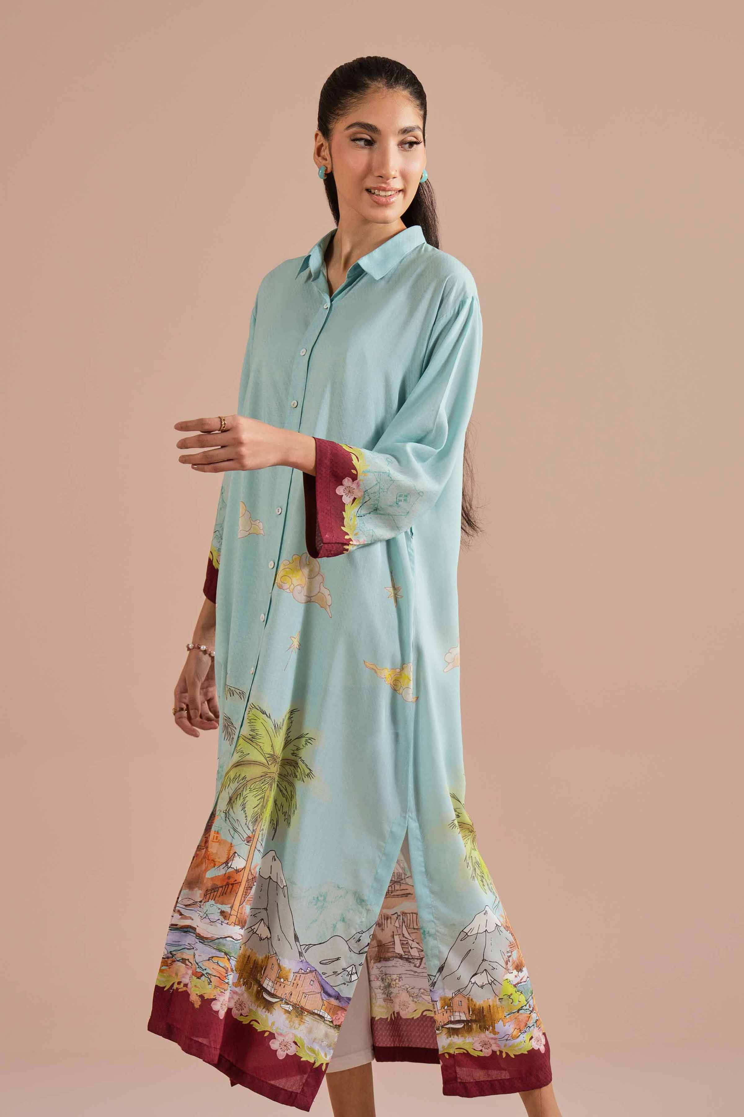 Printed Dress - AS26-14 - Image 5