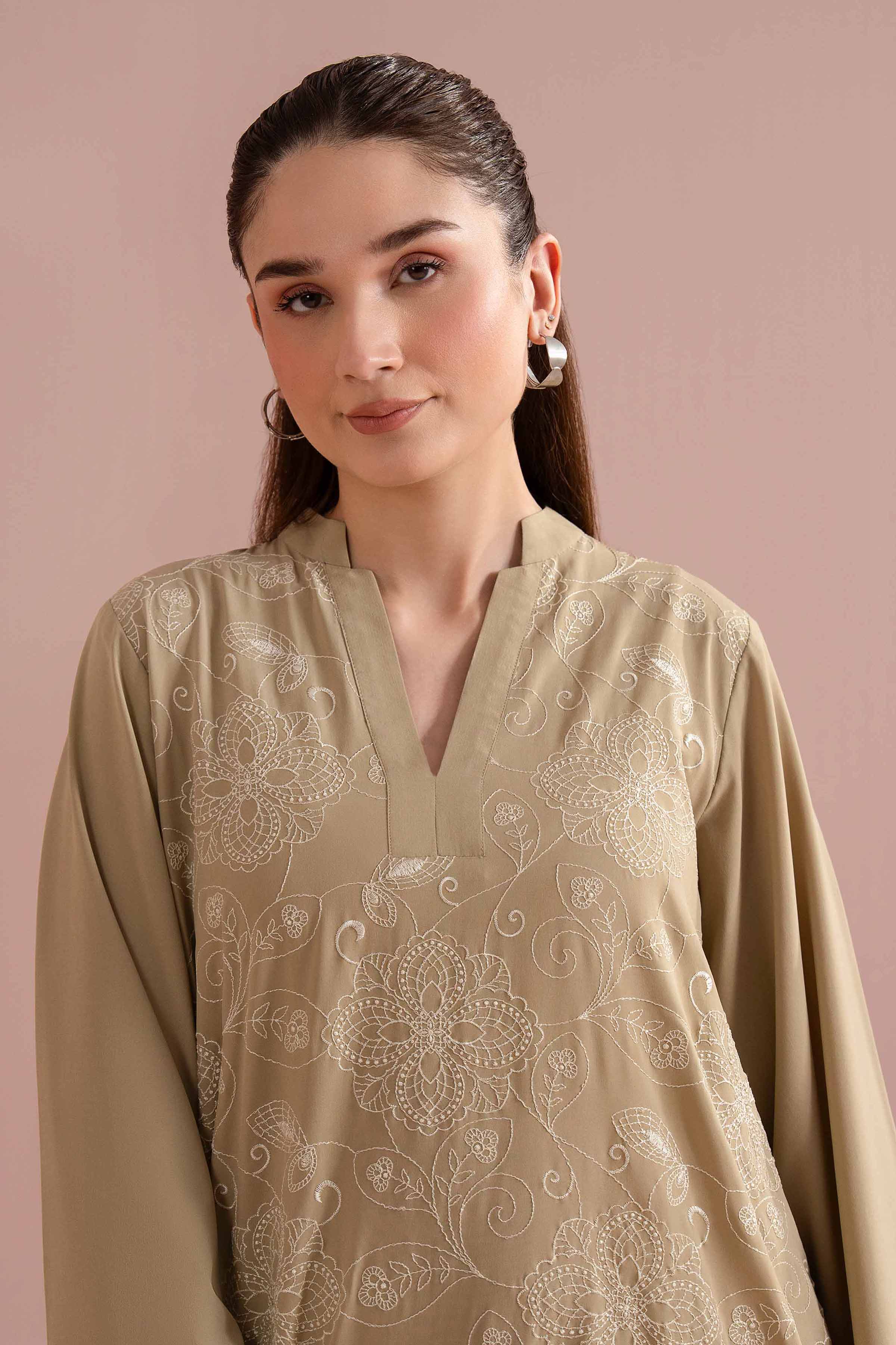 Embroidered Dress - FE26-132 - Image 6