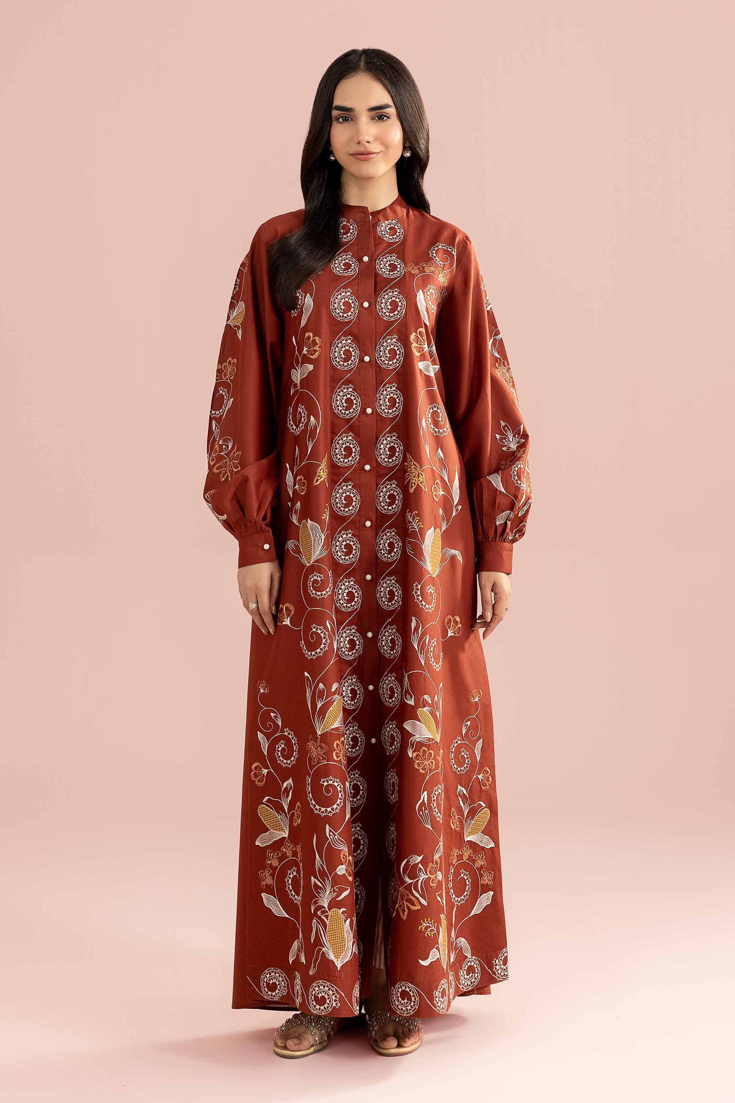 Embroidered Dress - FE26-31 - Image 3