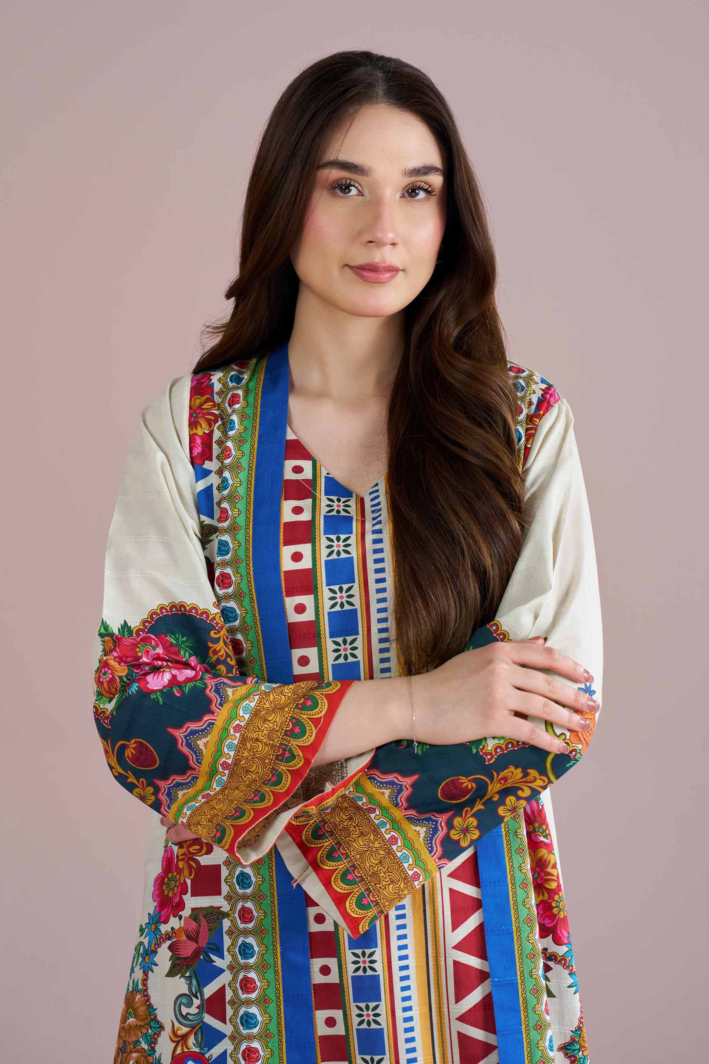 2 Piece - Printed Dress - FE26-47 - Image 6