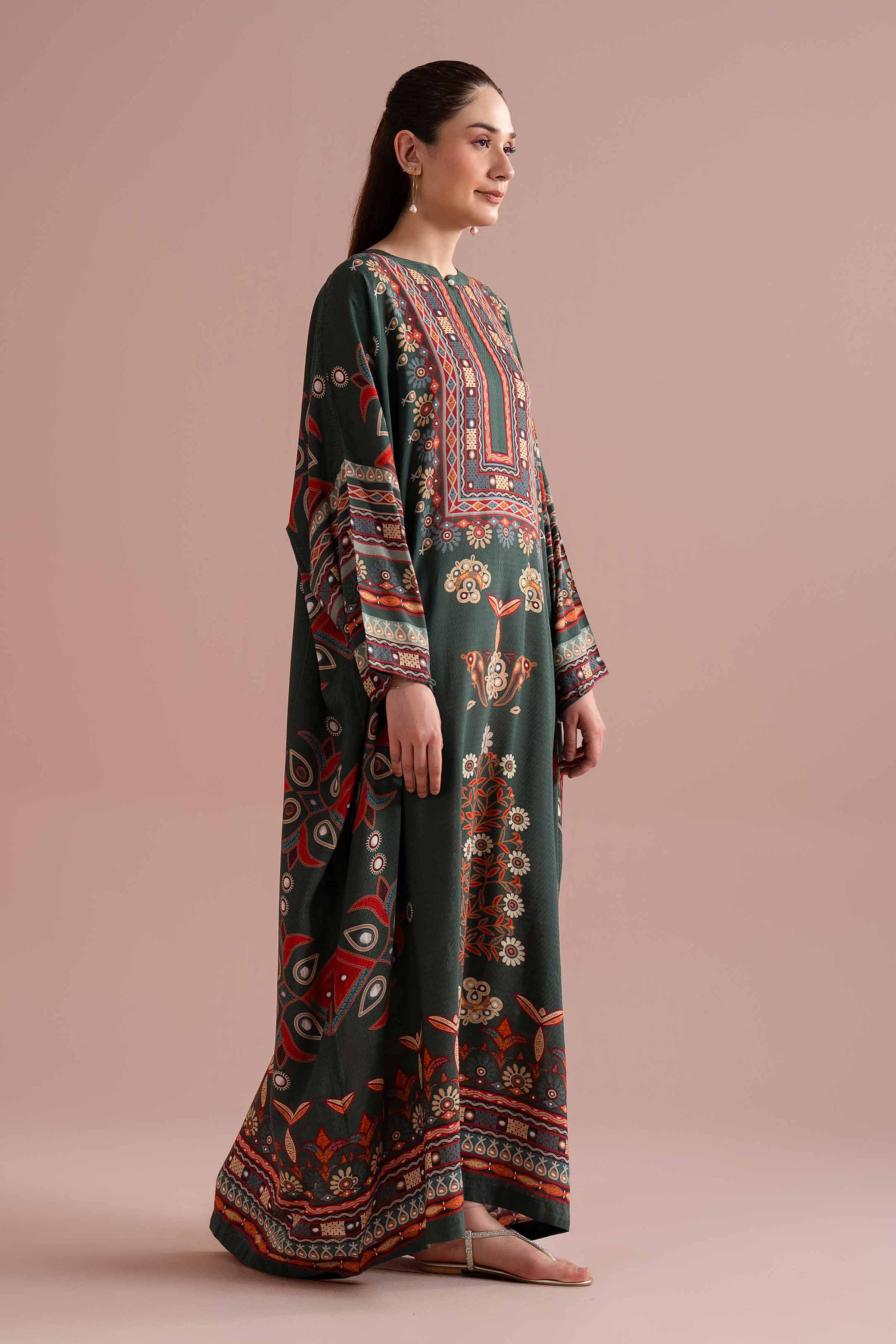 Printed Dress - FE26-49 - Image 4
