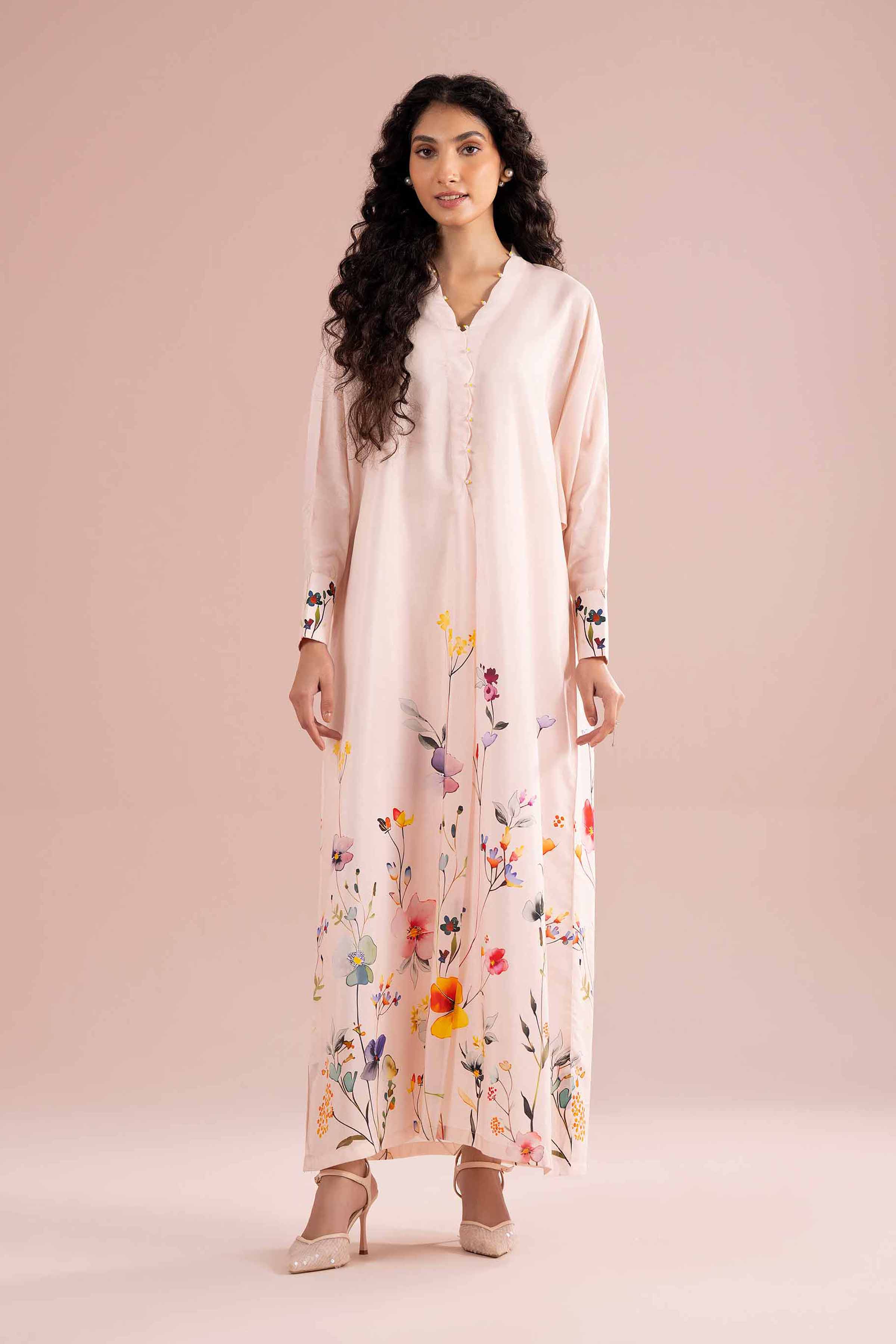 Printed Dress - FE26-71 - Image 3