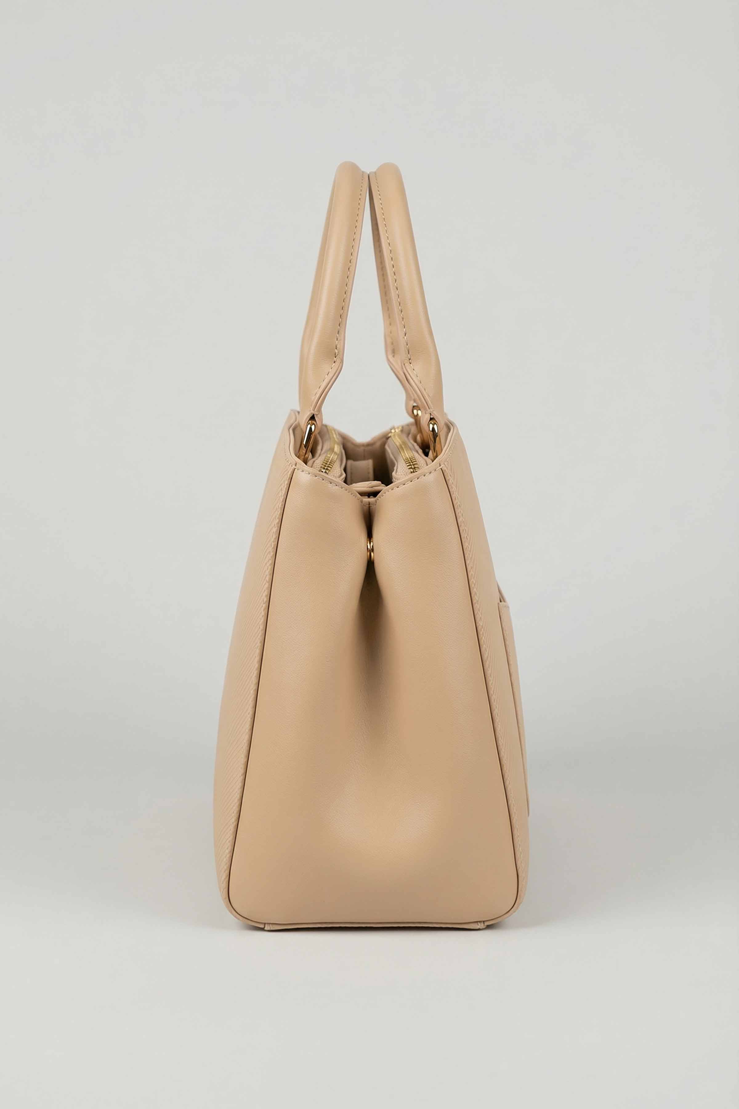Beige Hand Bag-445672118 - Image 5