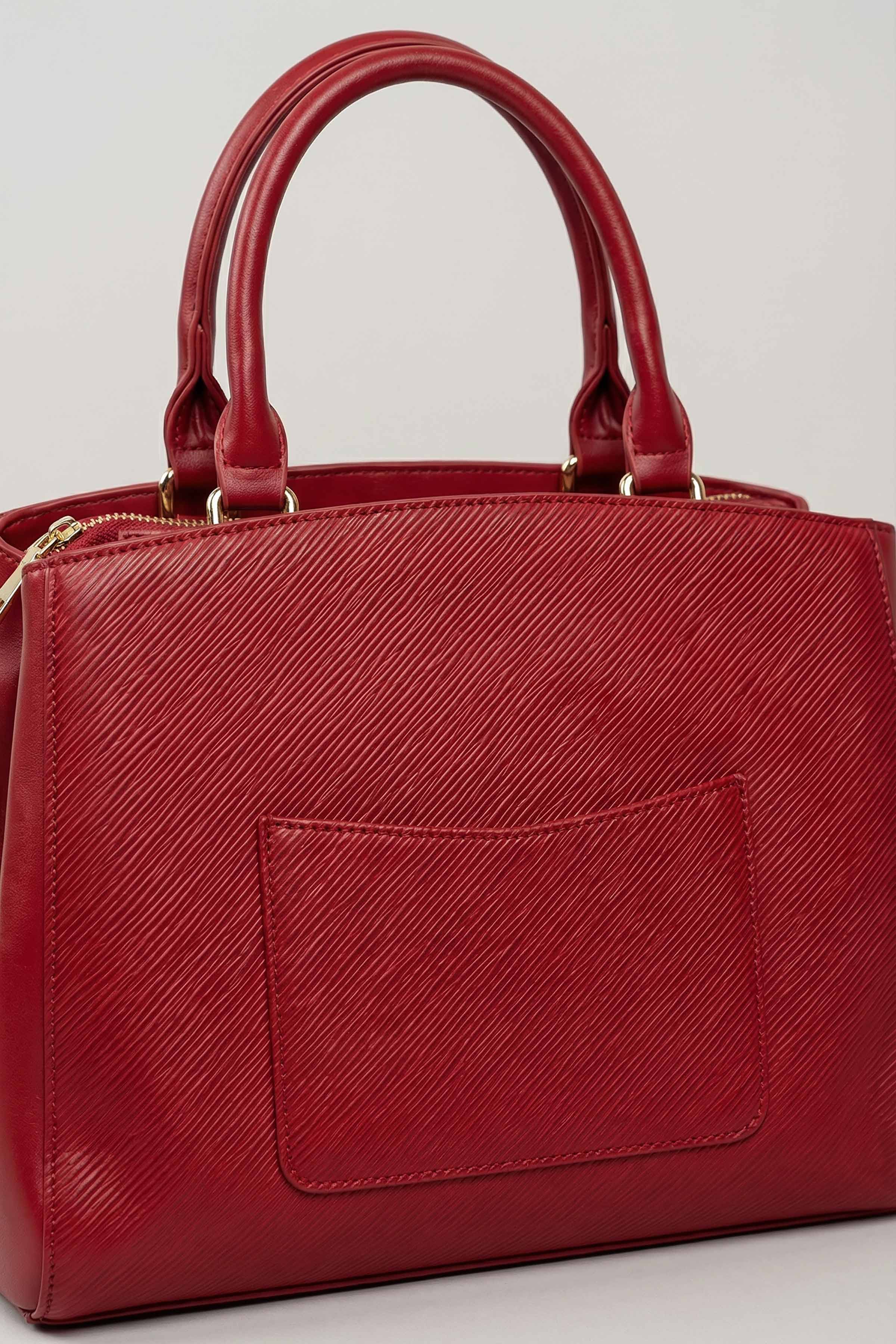 Wine Red Hand Bag-445672101 - Image 9