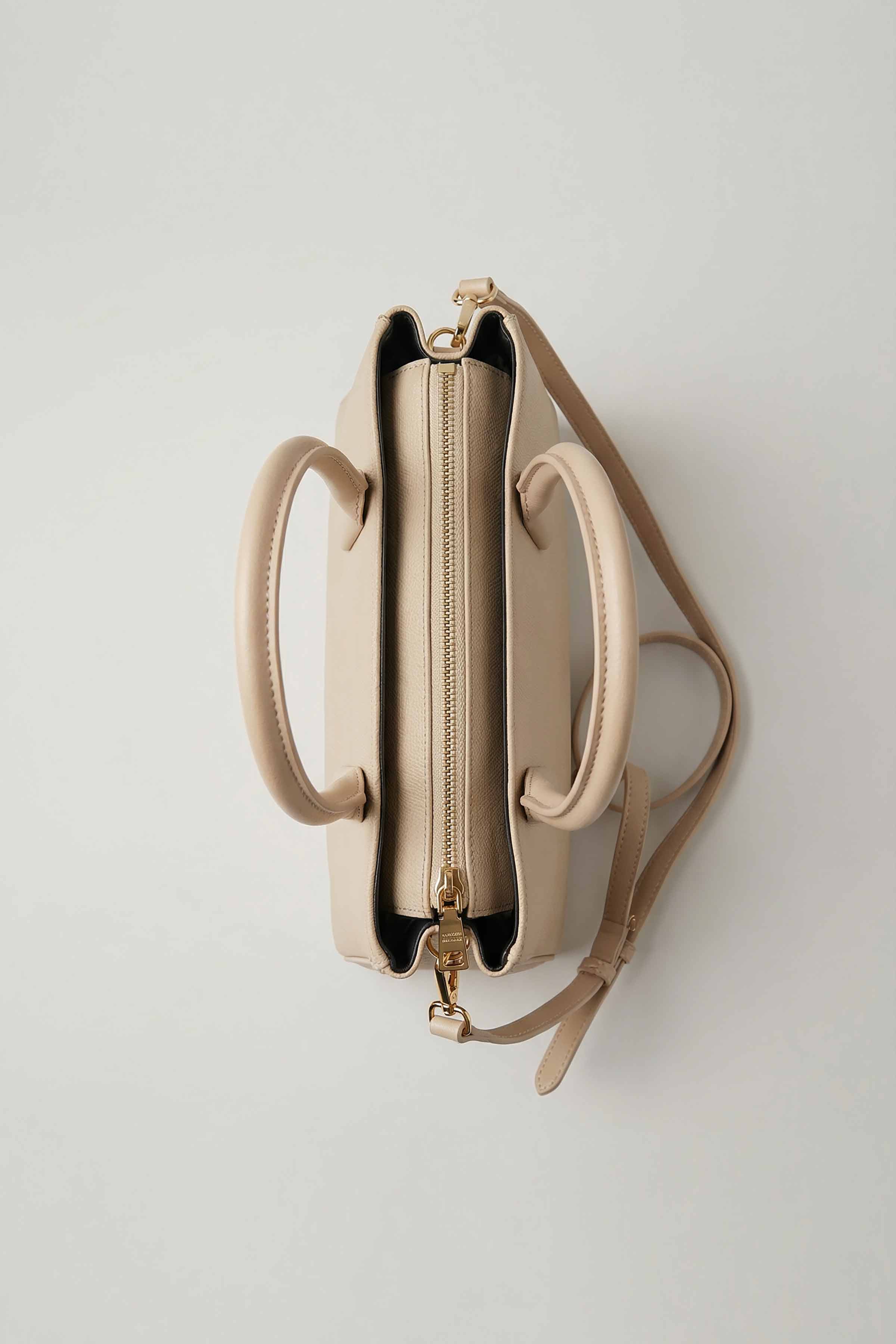 Beige Hand Bag-445702118 - Image 6