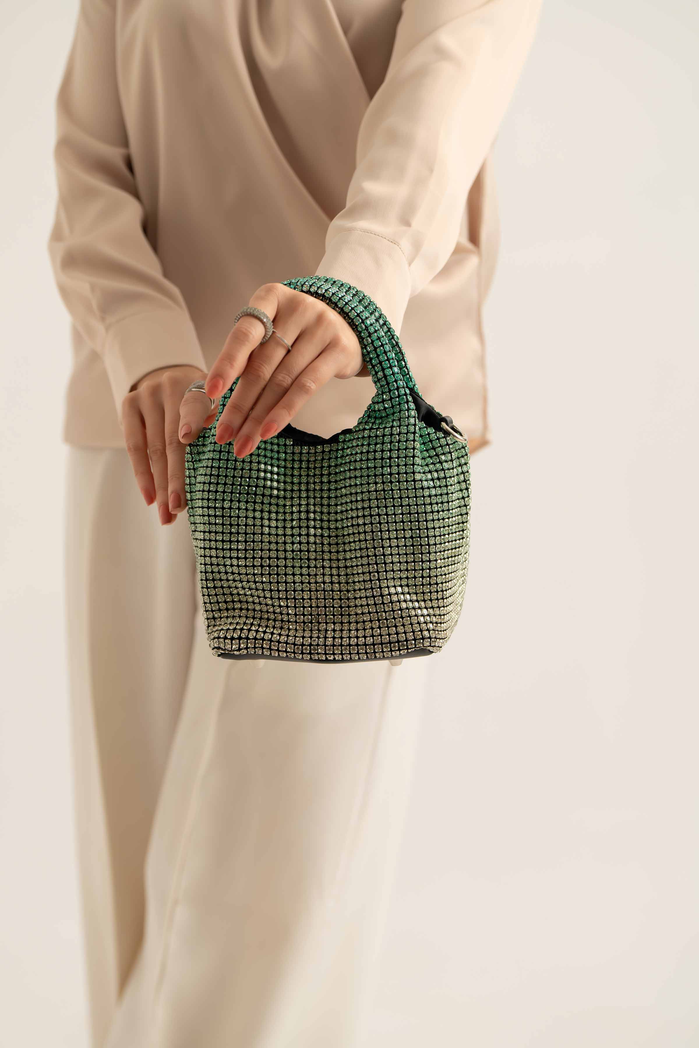 Green Clutch-441092104 - Image 2