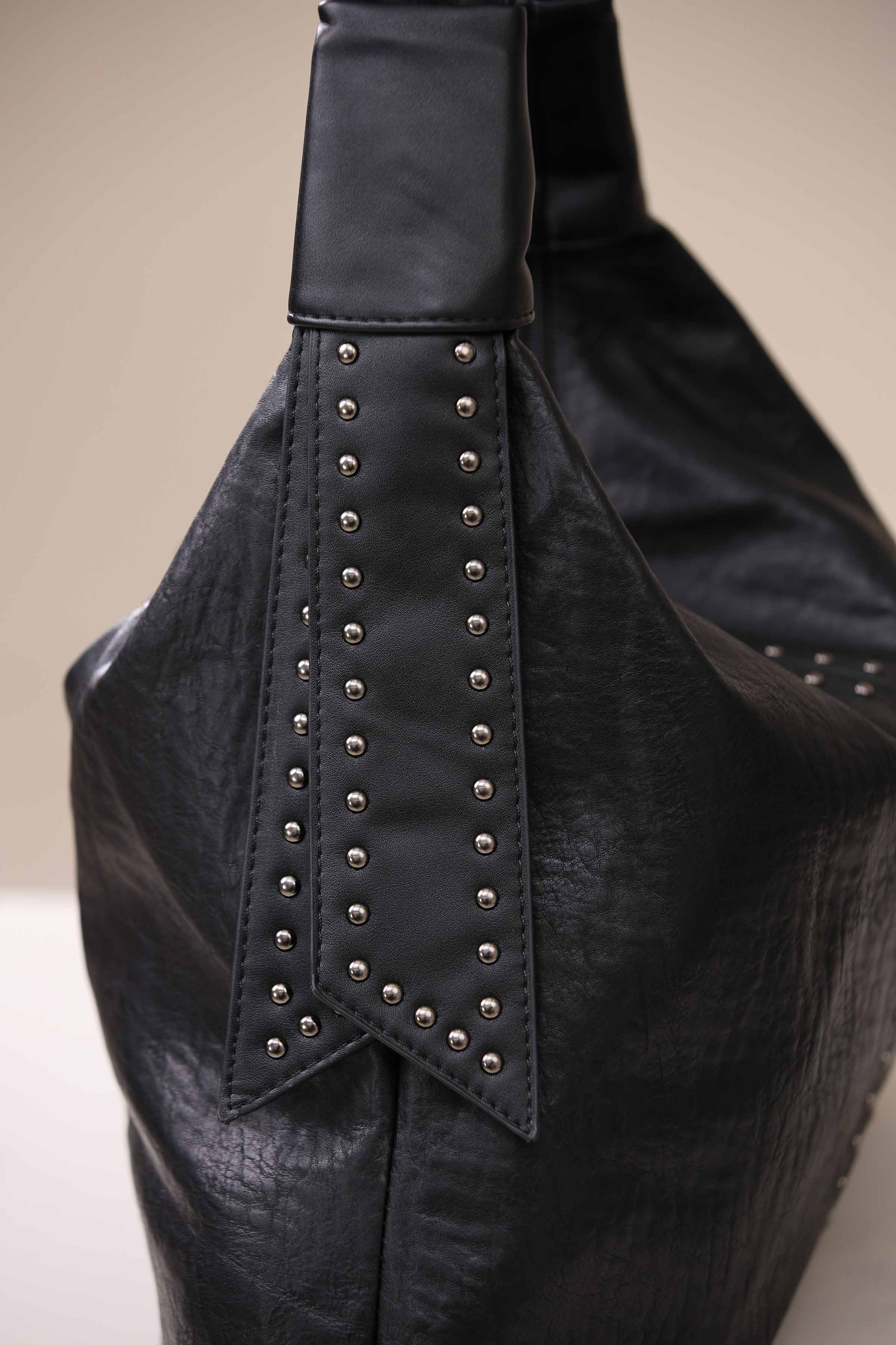 Black Hand Bag-444312103 - Image 3