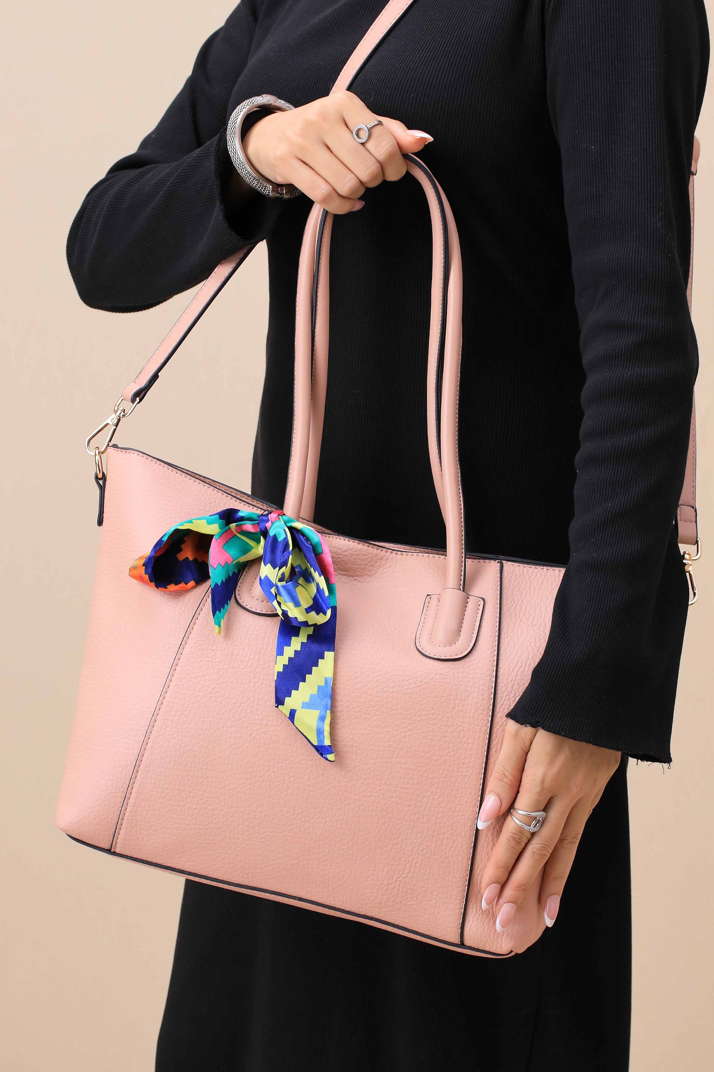 Pink Shoulder Bag-444372105 - Image 4