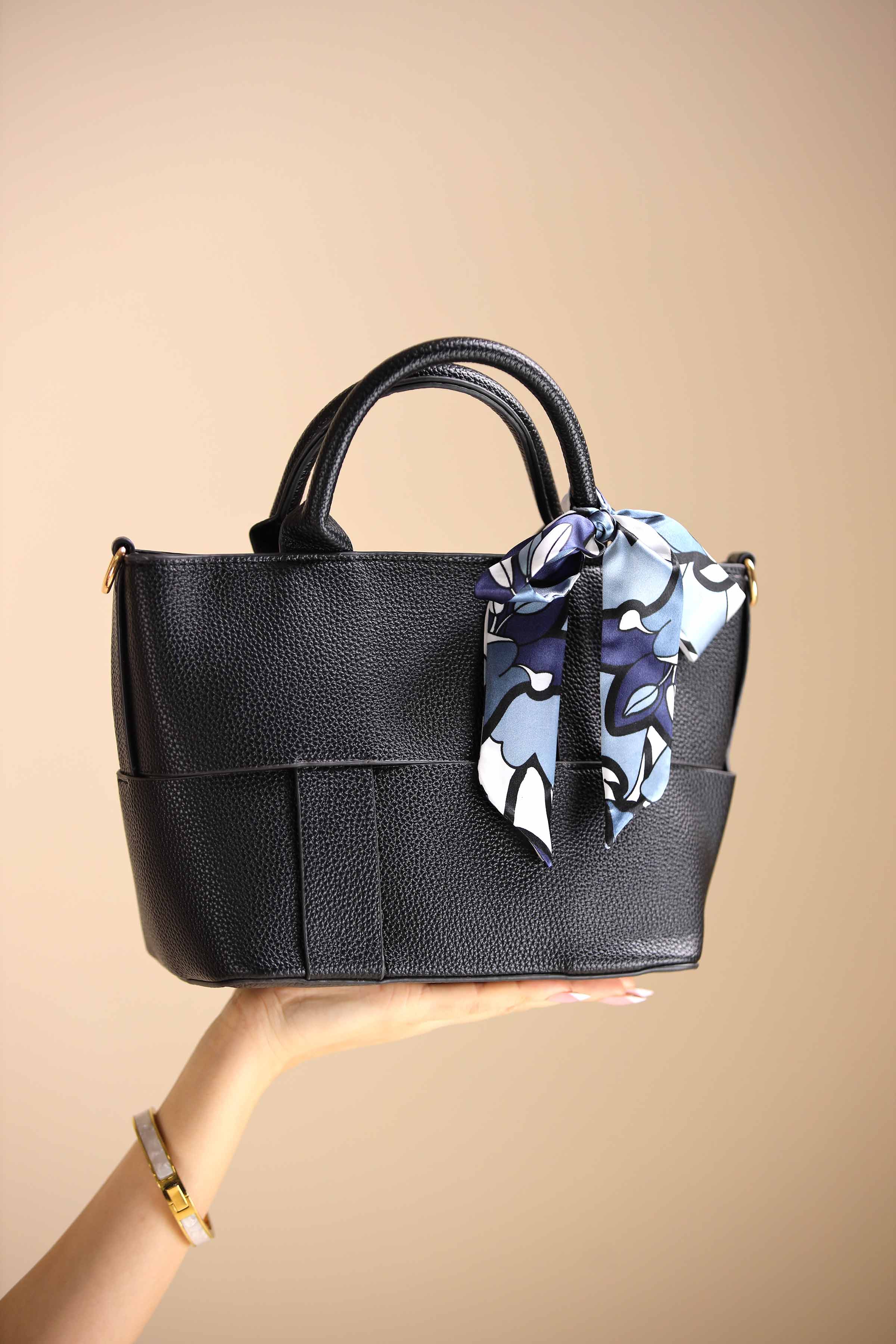 Black Shoulder Bag-444392103 - Image 2