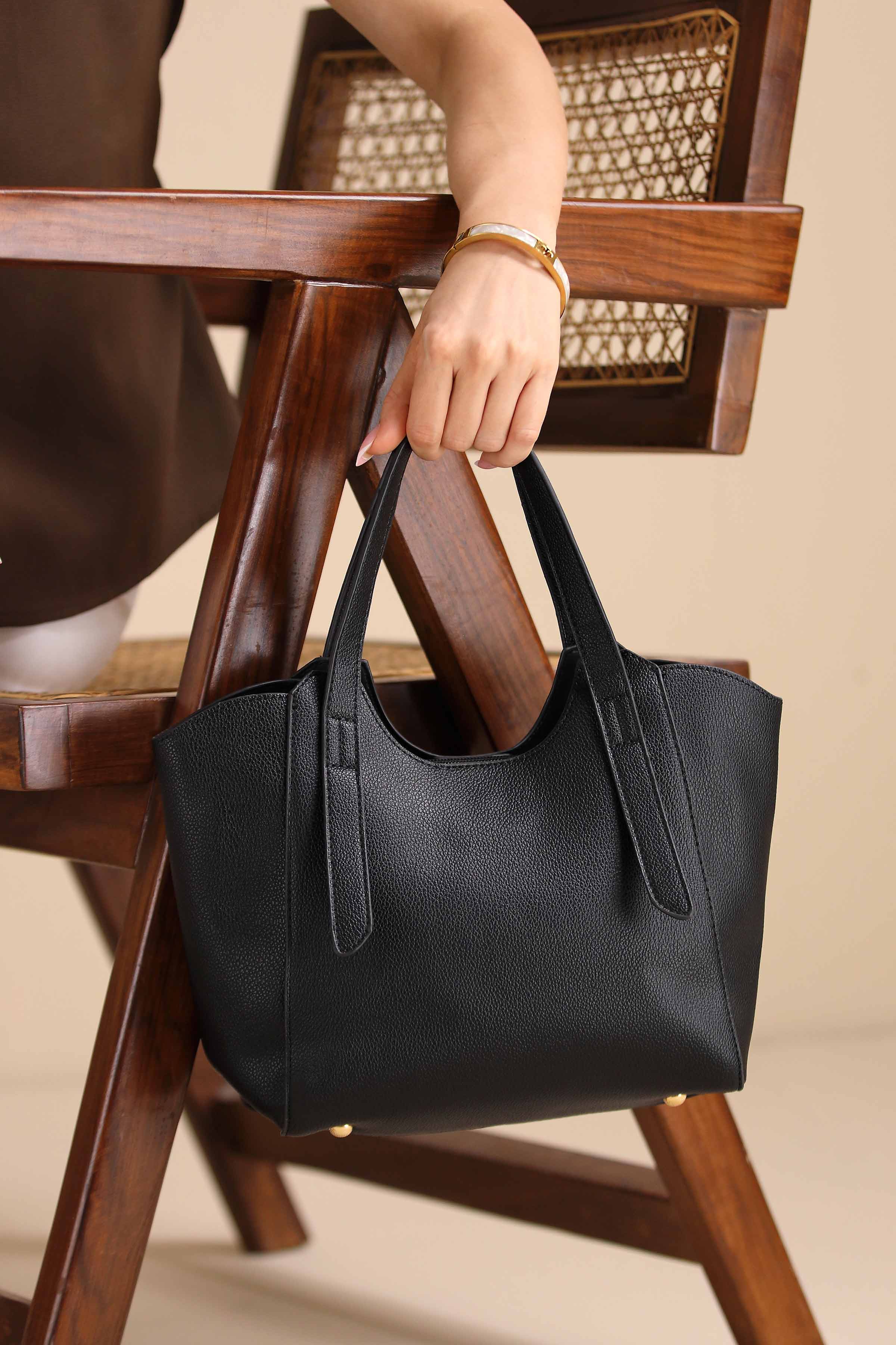 Black Shoulder Bag-444352103 - Image 4