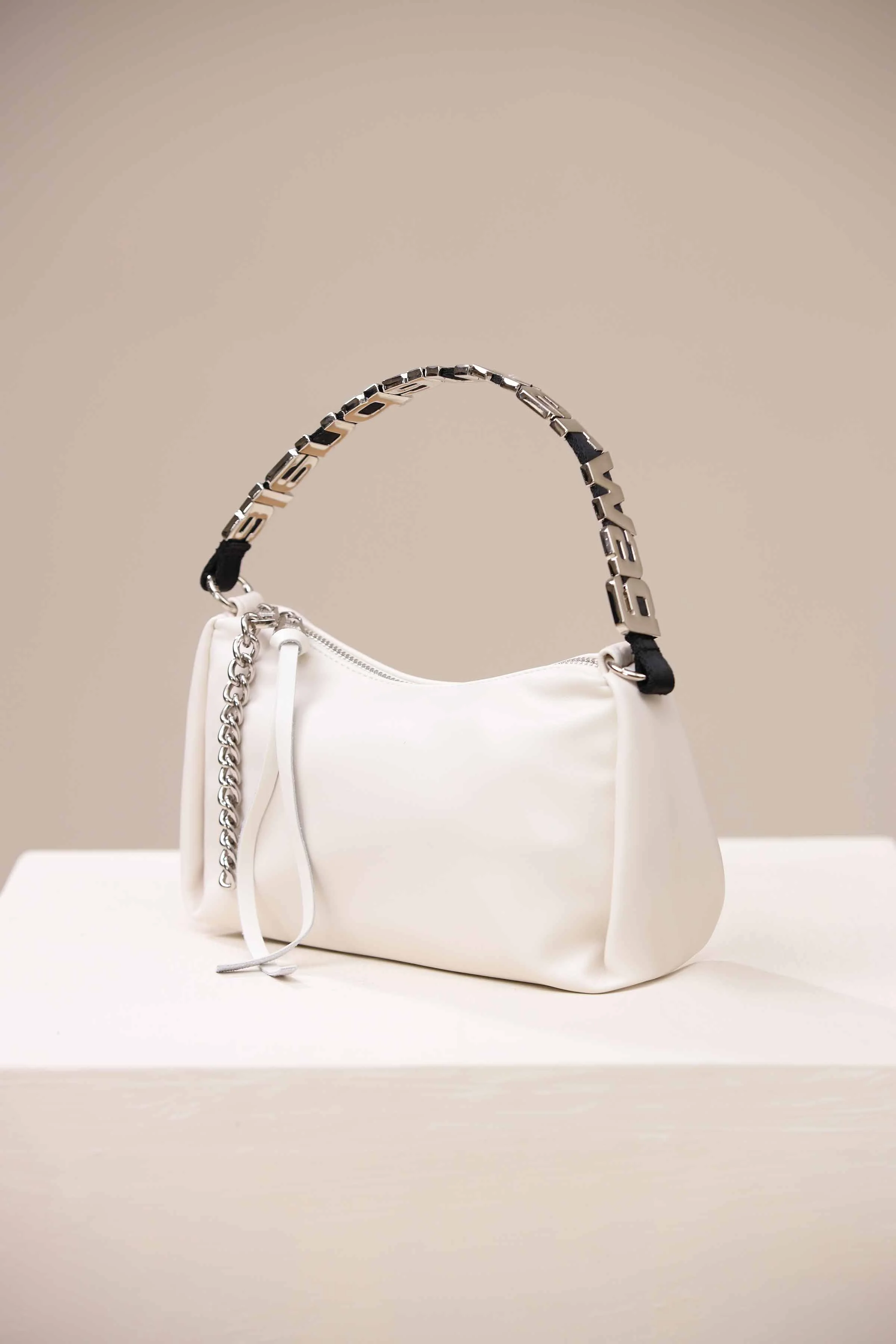 White Evening Bag-444552112