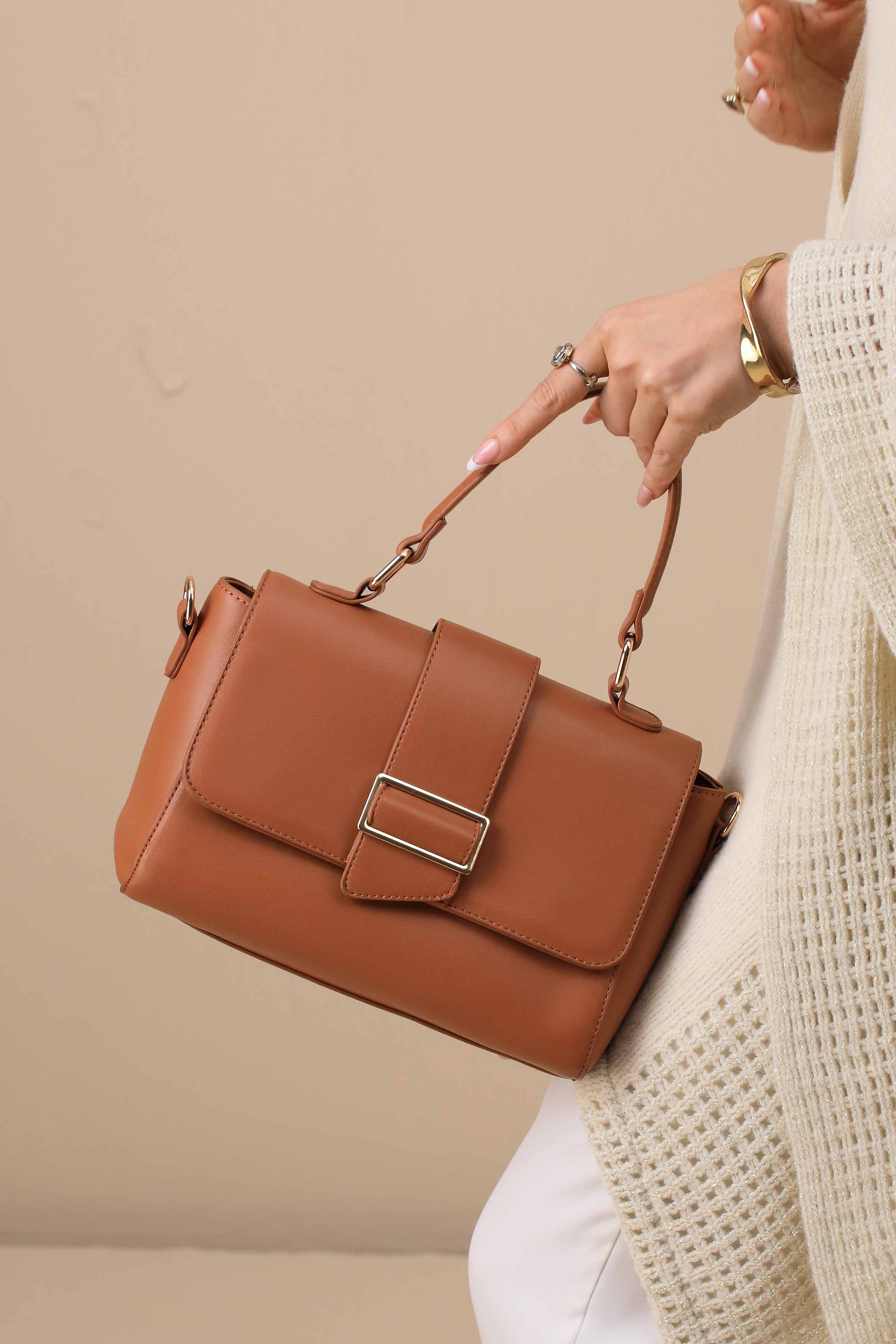 Brown Shoulder Bag-444822113 - Image 4