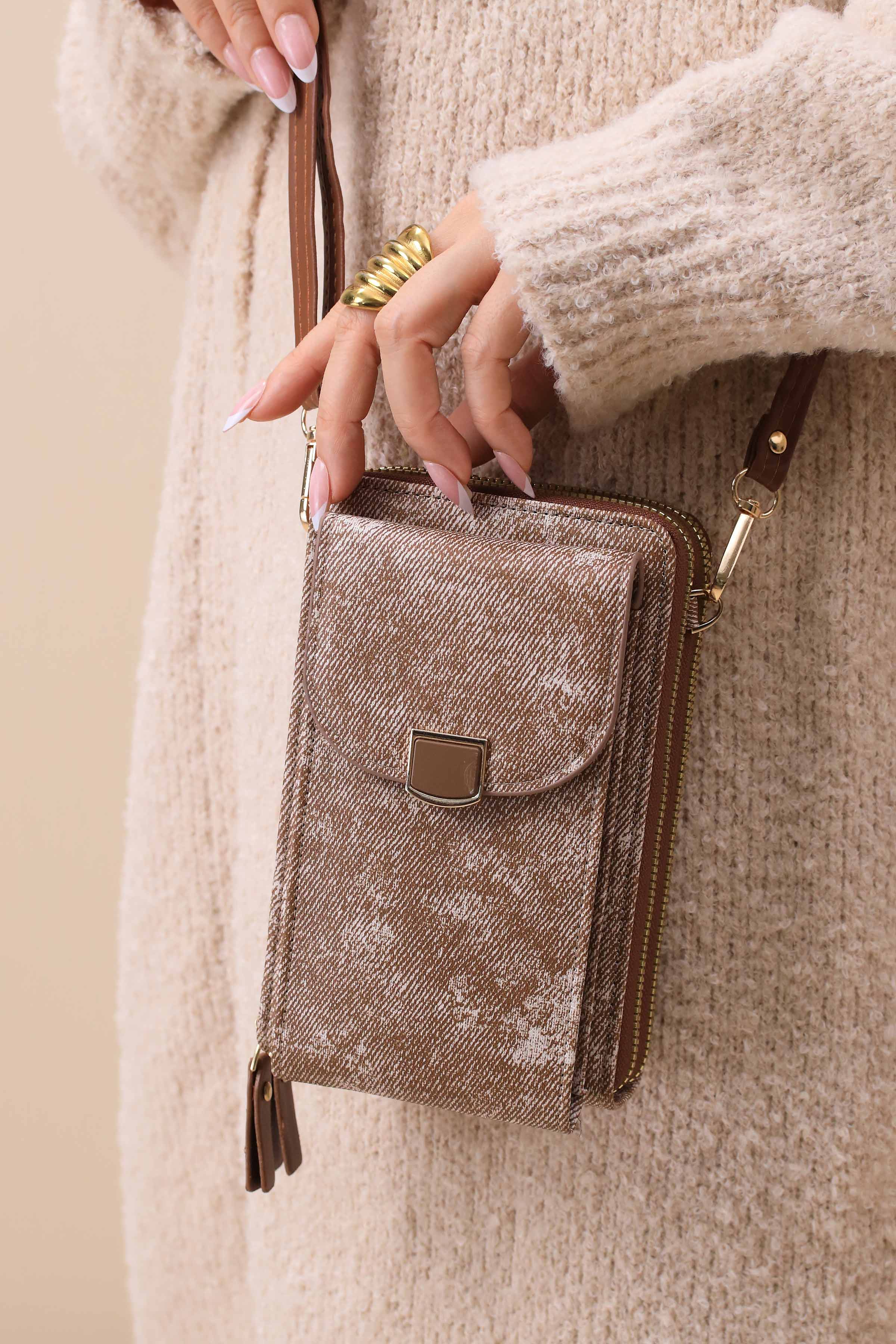 Brown Phone Bag-444962113 - Image 2