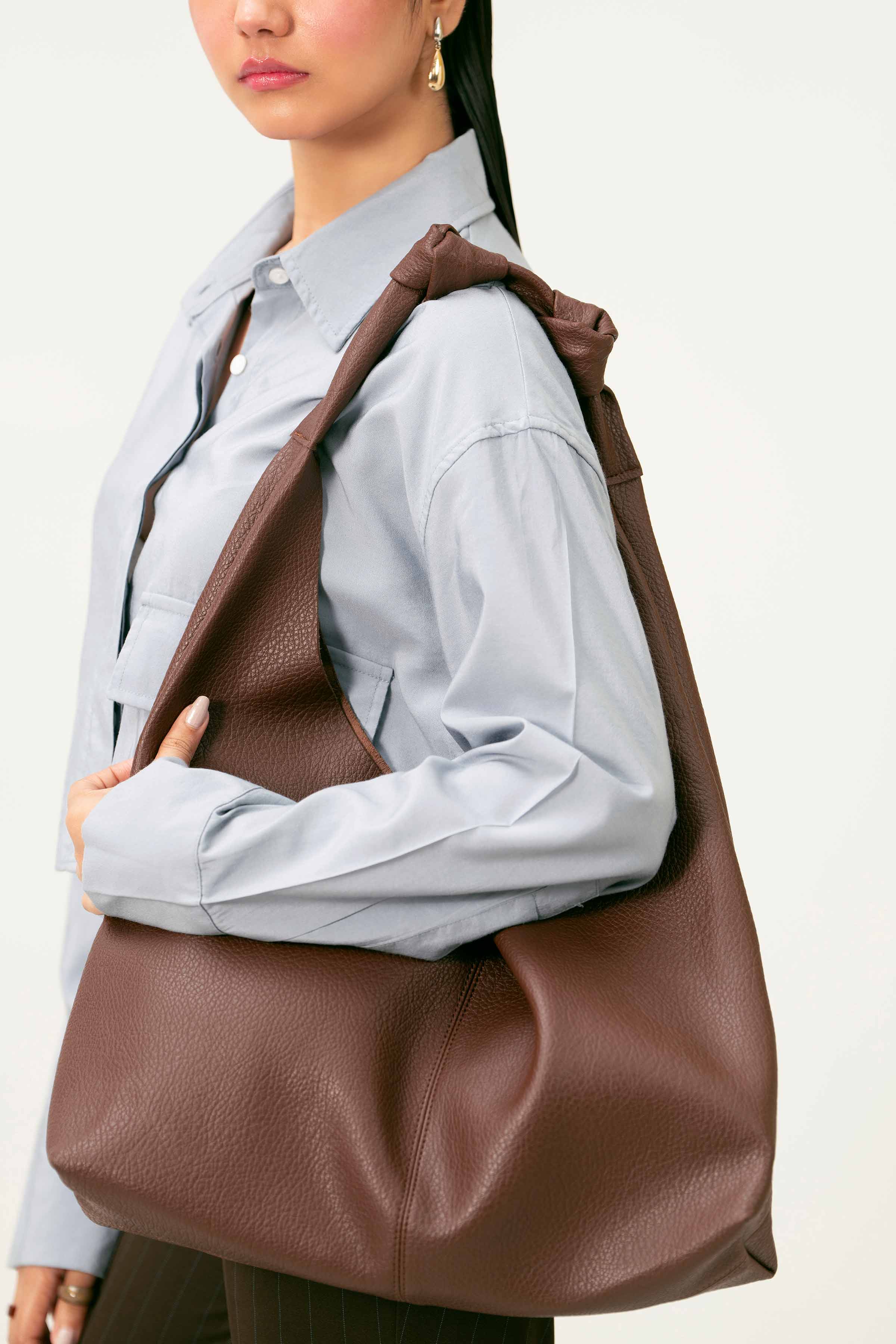 Brown Hand Bag-441192113 - Image 3