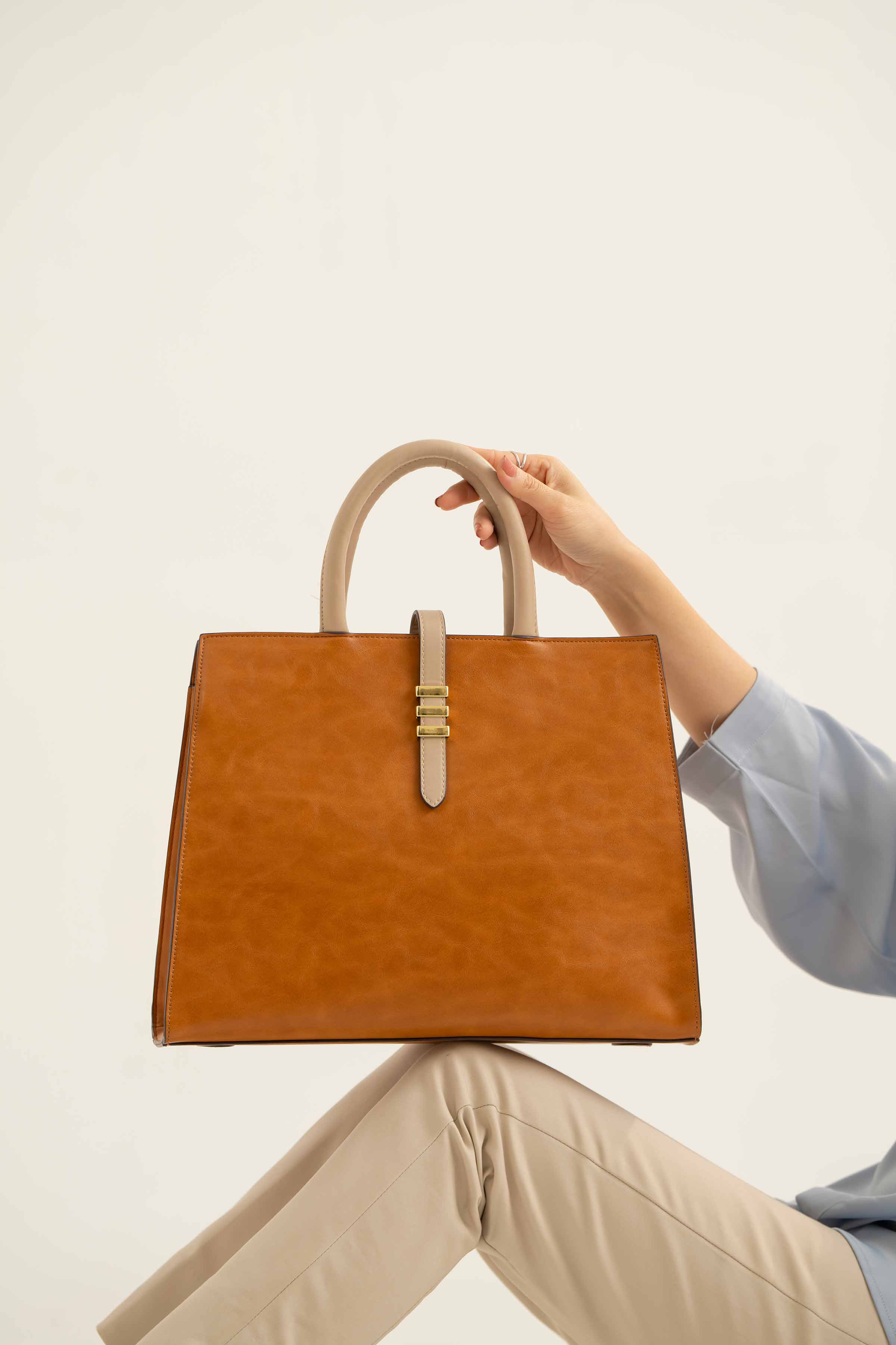 Brown Shoulder Bag-440922113 - Image 3