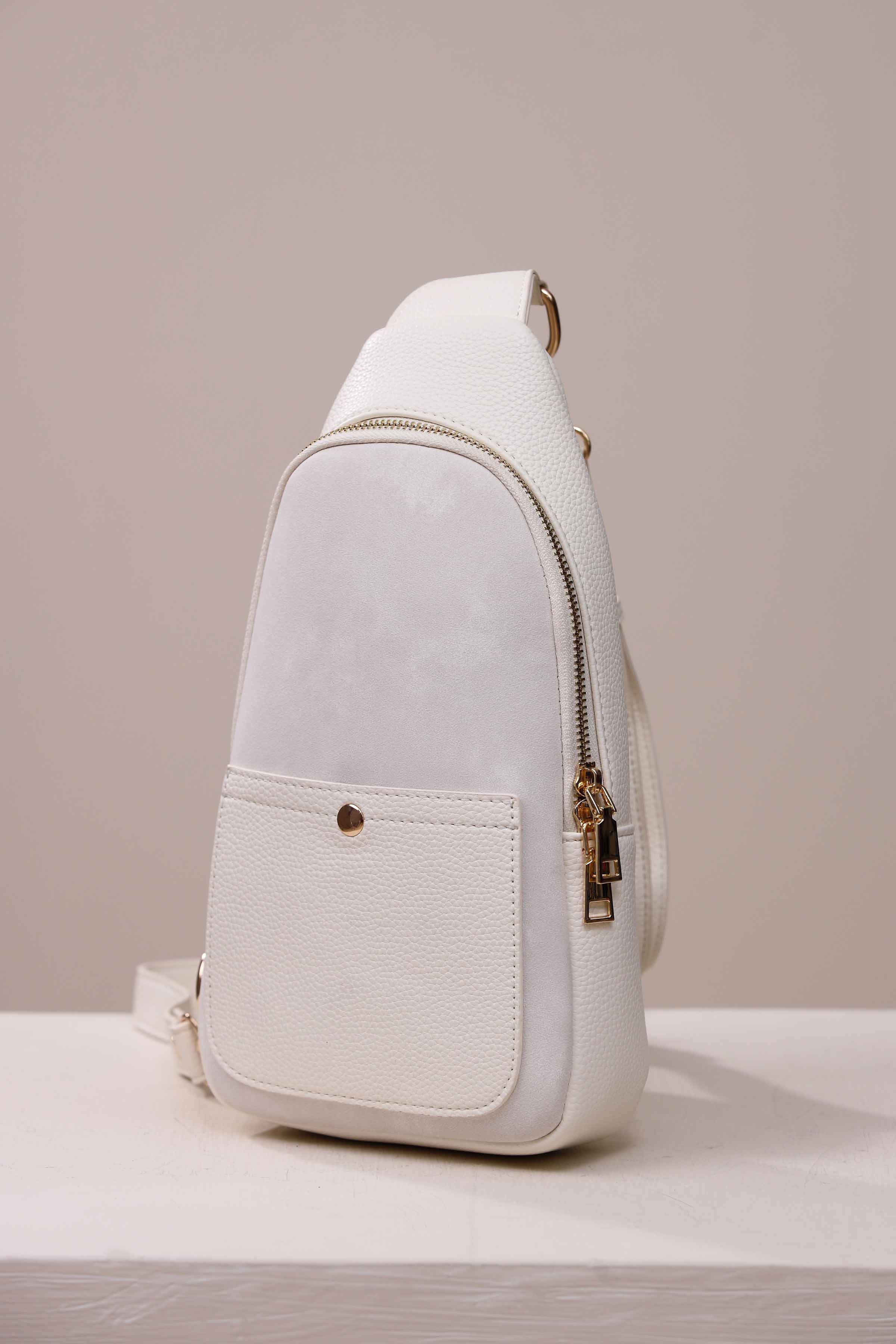 Cream Shoulder Bag-444732107 - Image 2