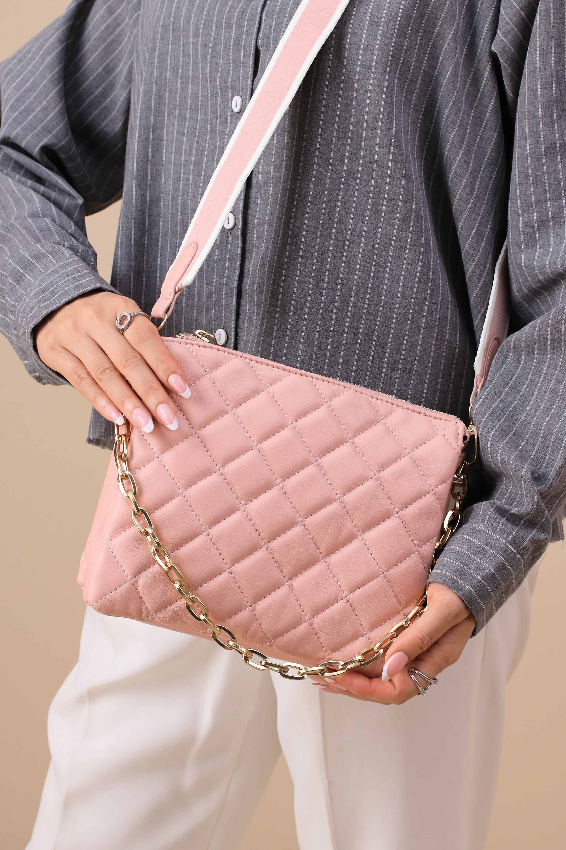 Pink Shoulder Bag-444772105 - Image 6