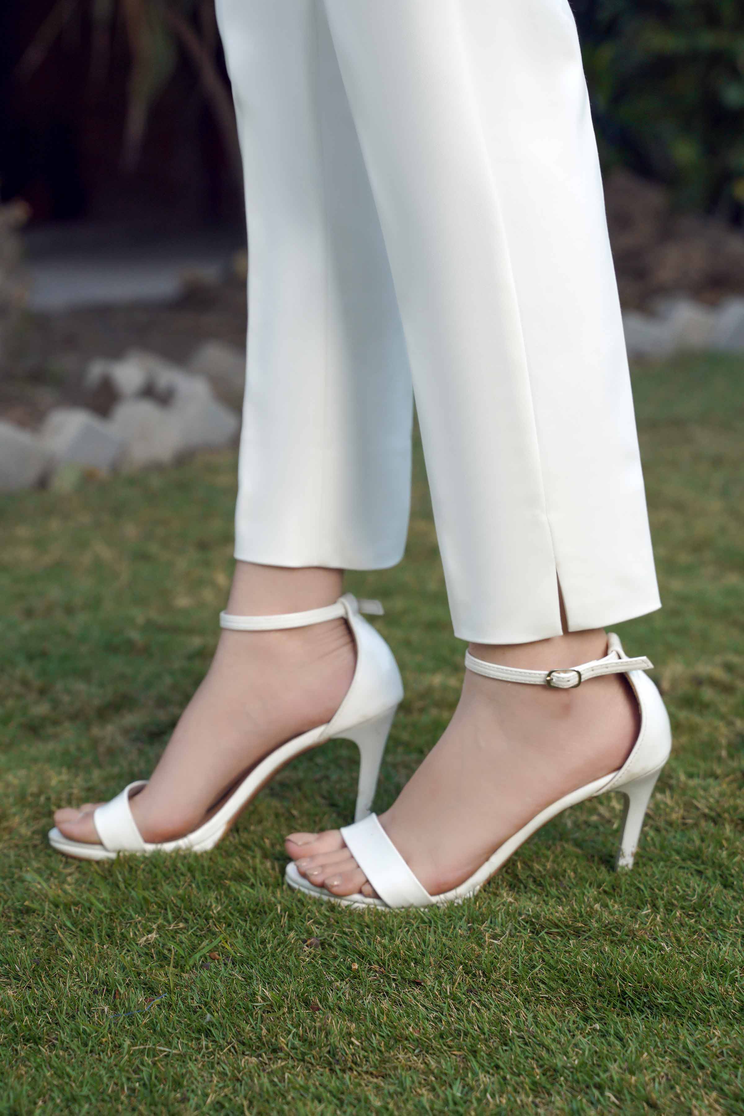 Dyed Pants-White - Image 2