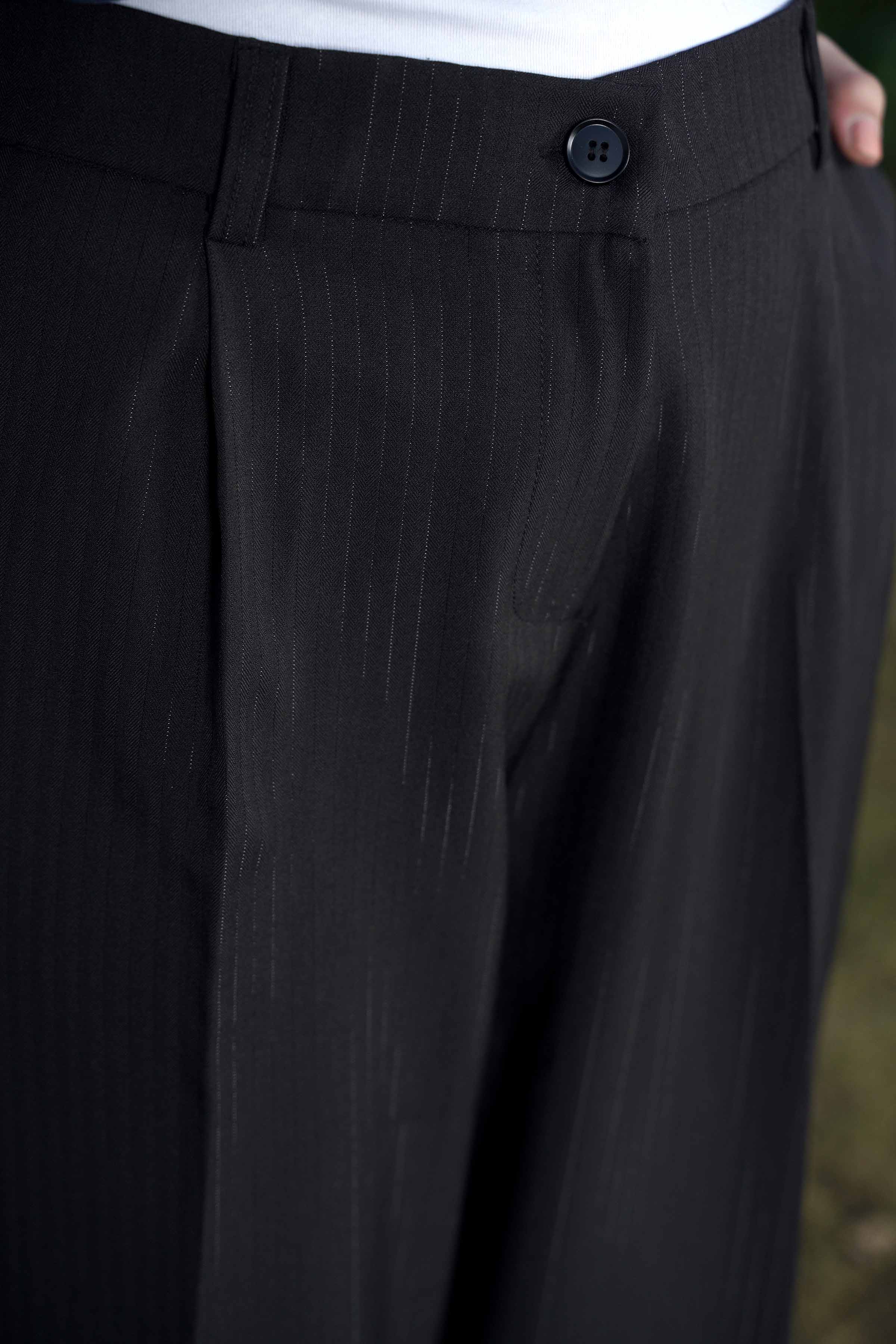 Dyed Pants-Black - Image 3