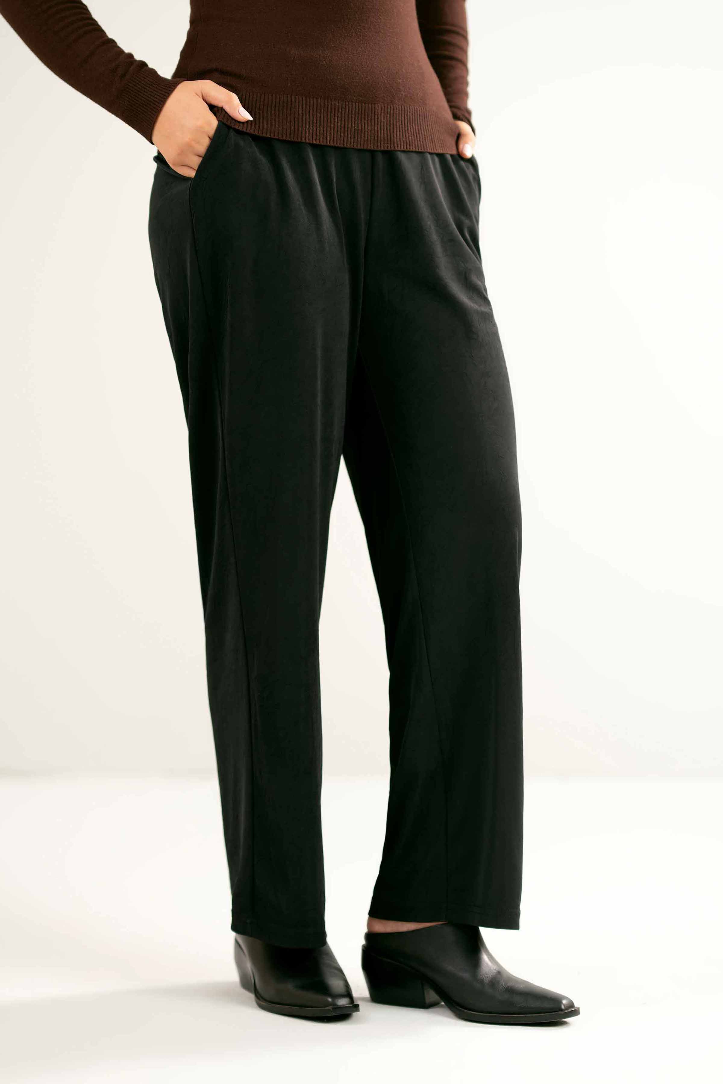 Black Women Pant-440470103 - Image 4
