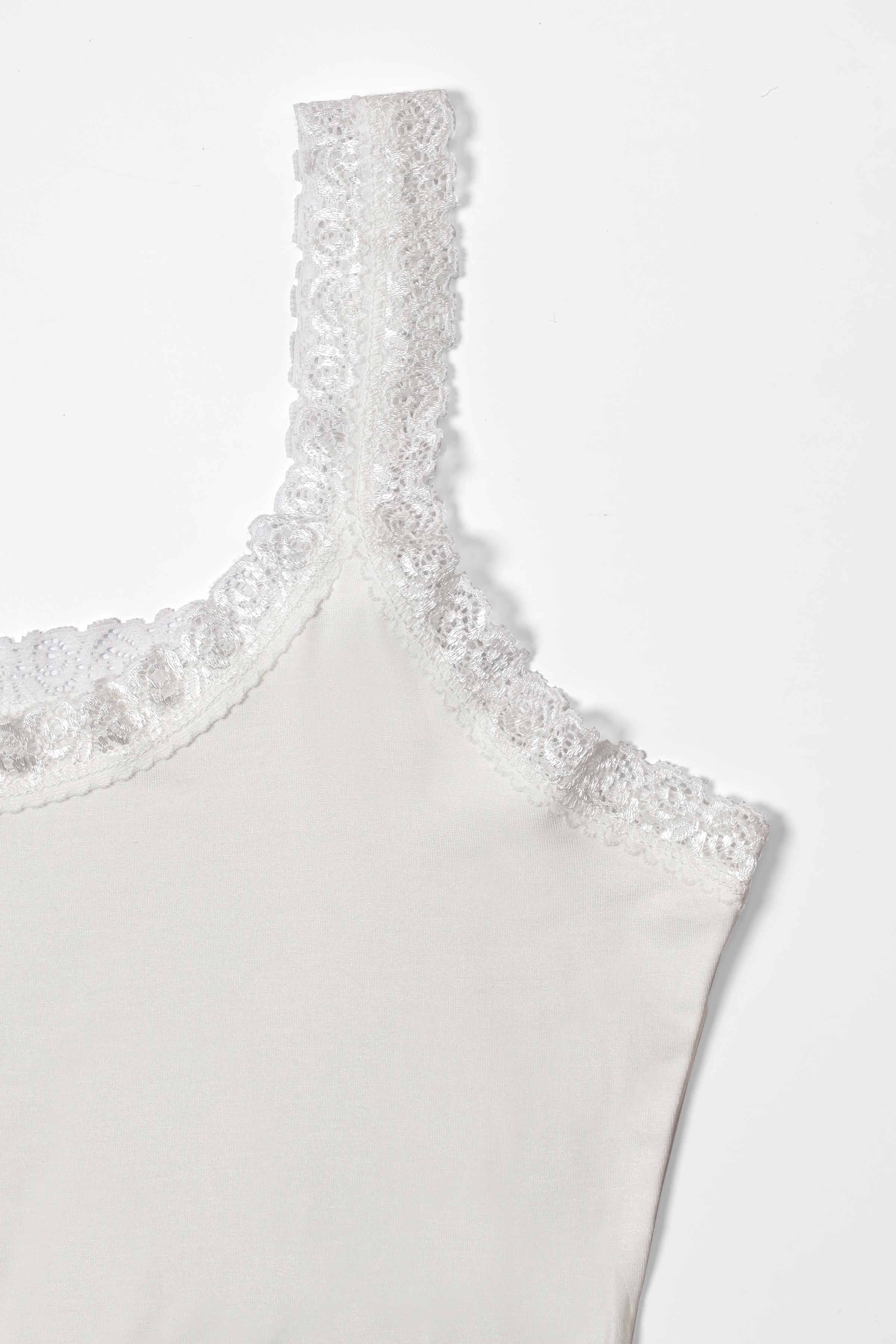 Off White Camisole-440490107 - Image 2