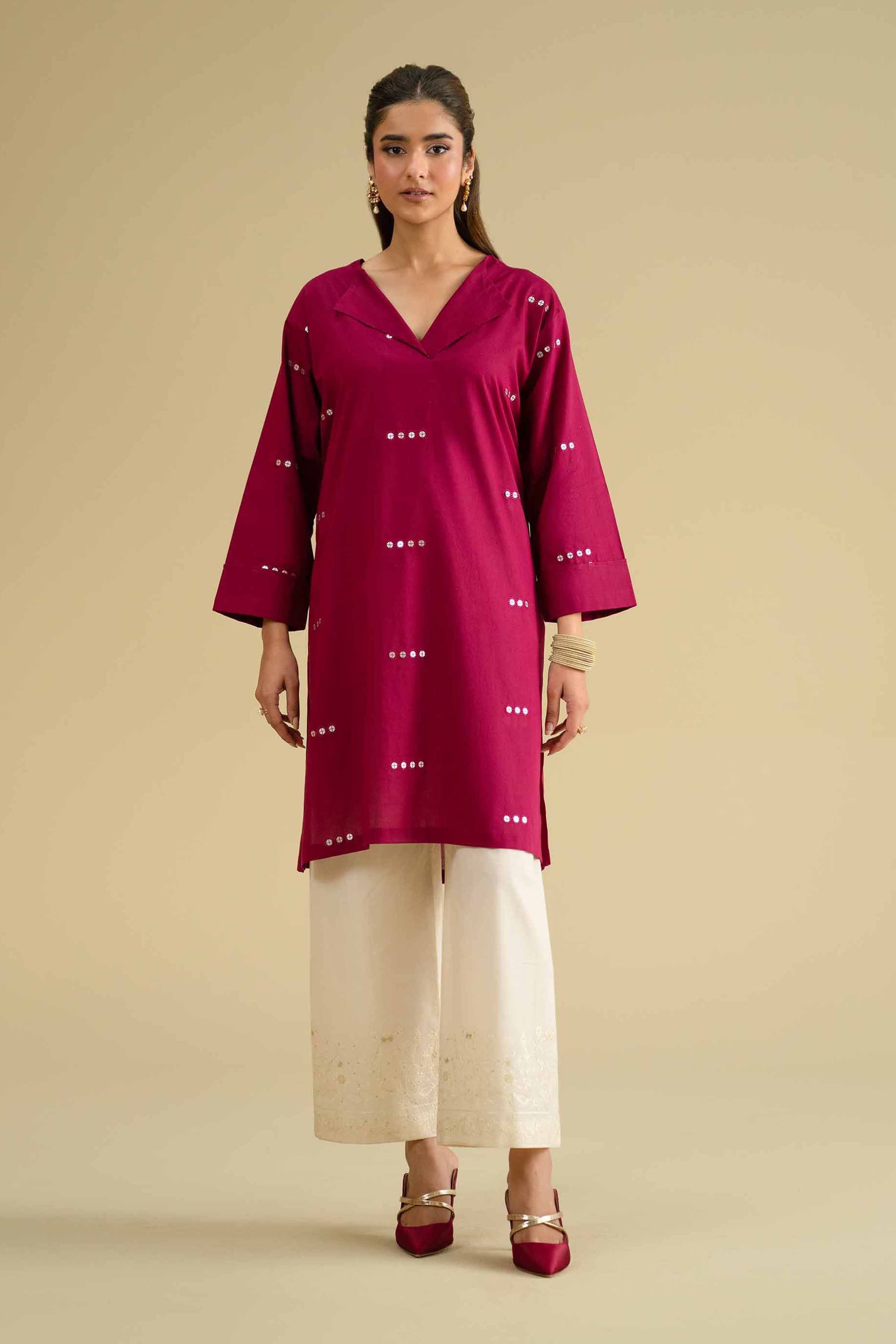 Embroidered Shirt - KFE26-13 - Image 4