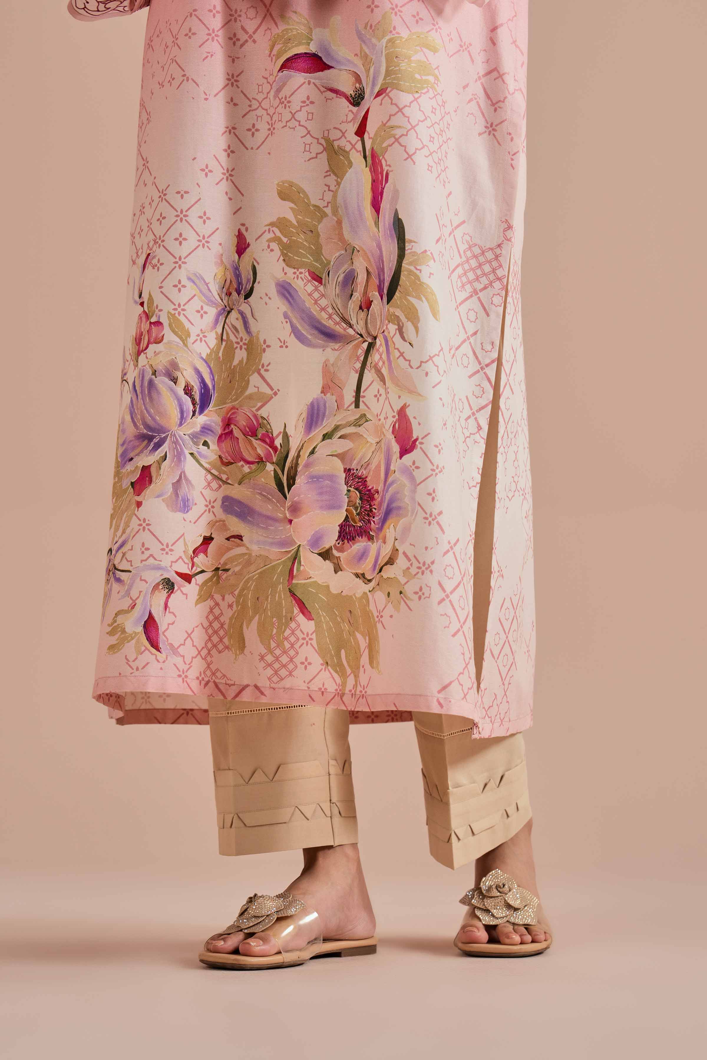 Printed Embroidered Shirt - PE26-03 - Image 7