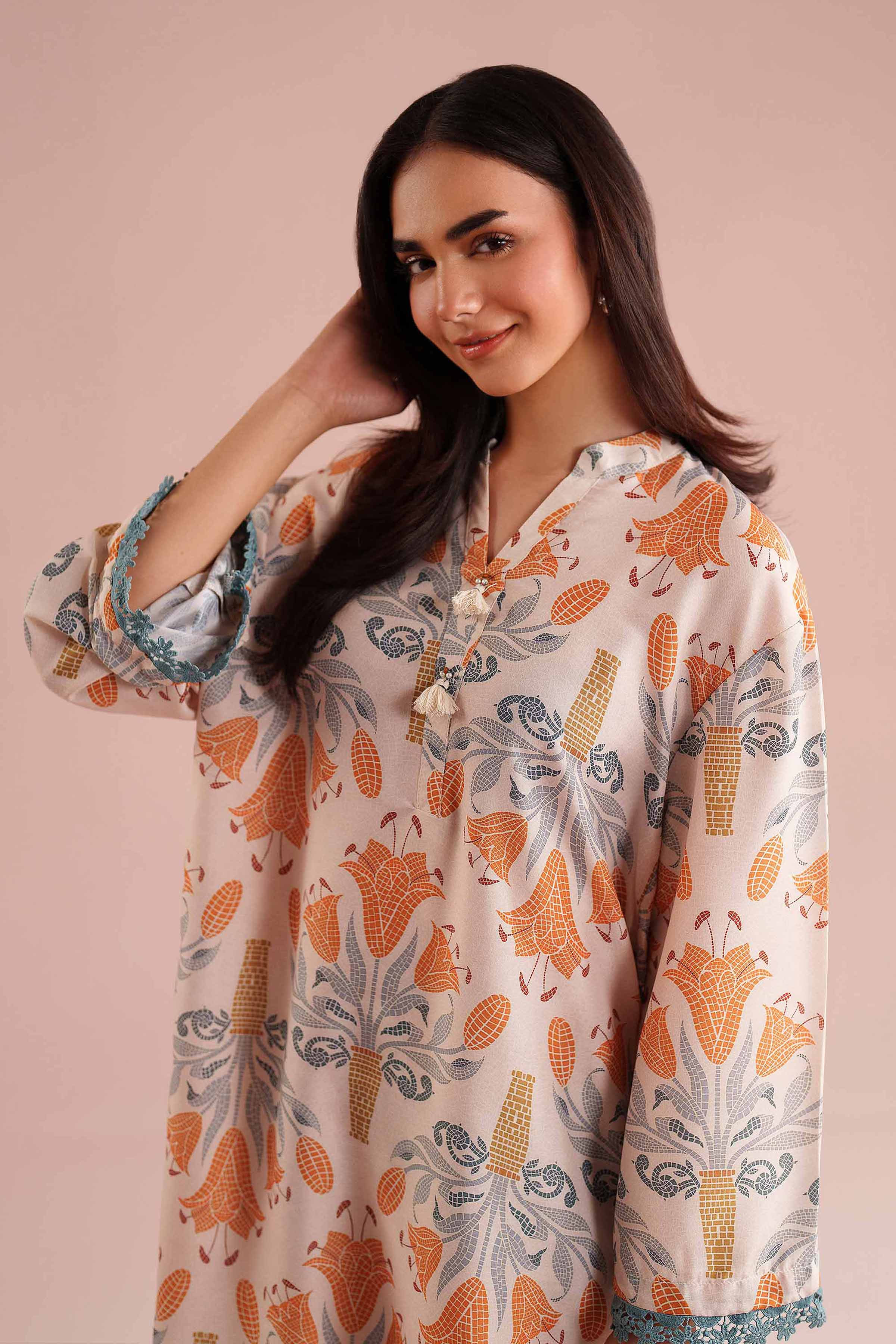 2 Piece - Printed Suit - PE26-20 - Image 7