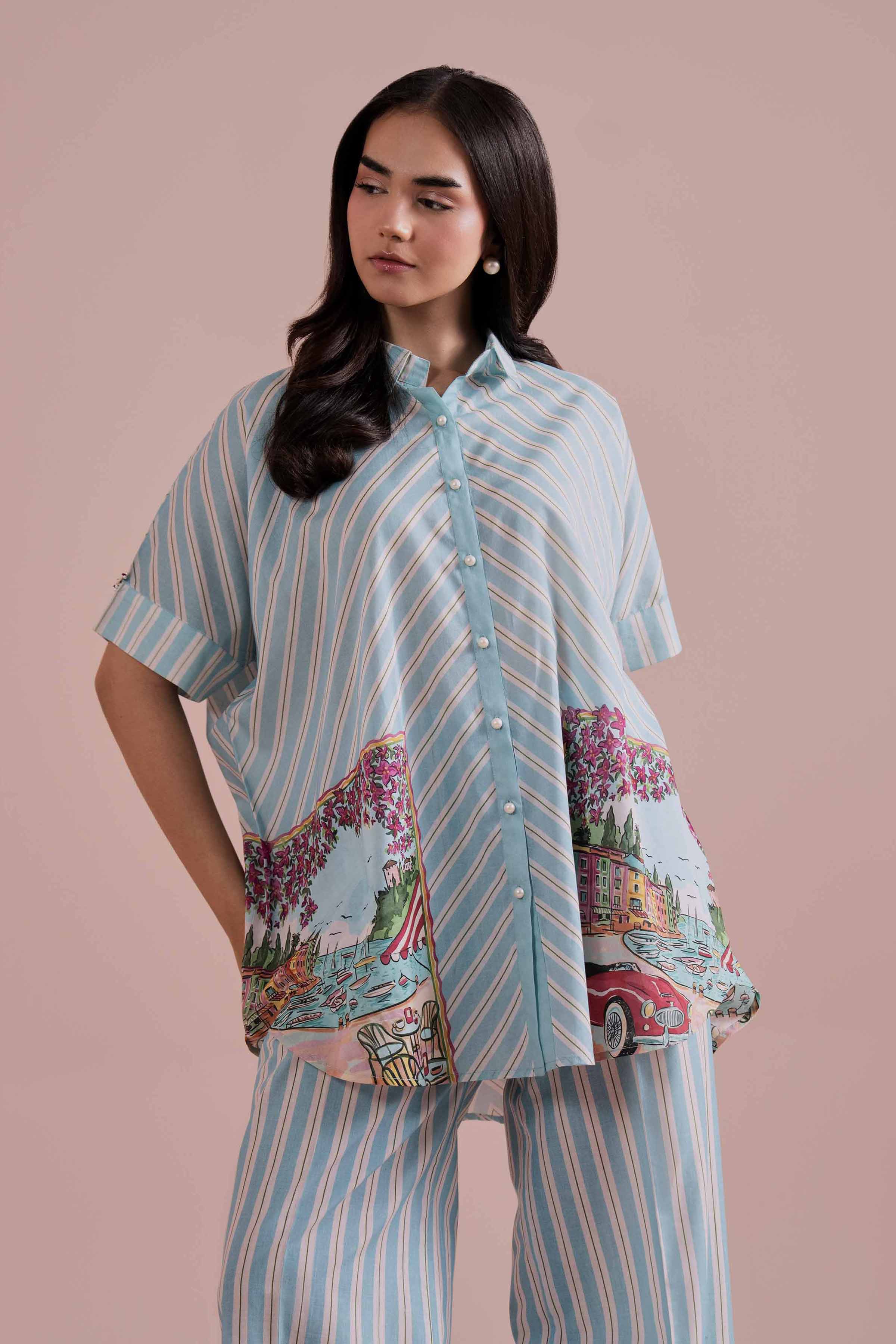 2 Piece - Printed Suit - PE26-267 - Image 2