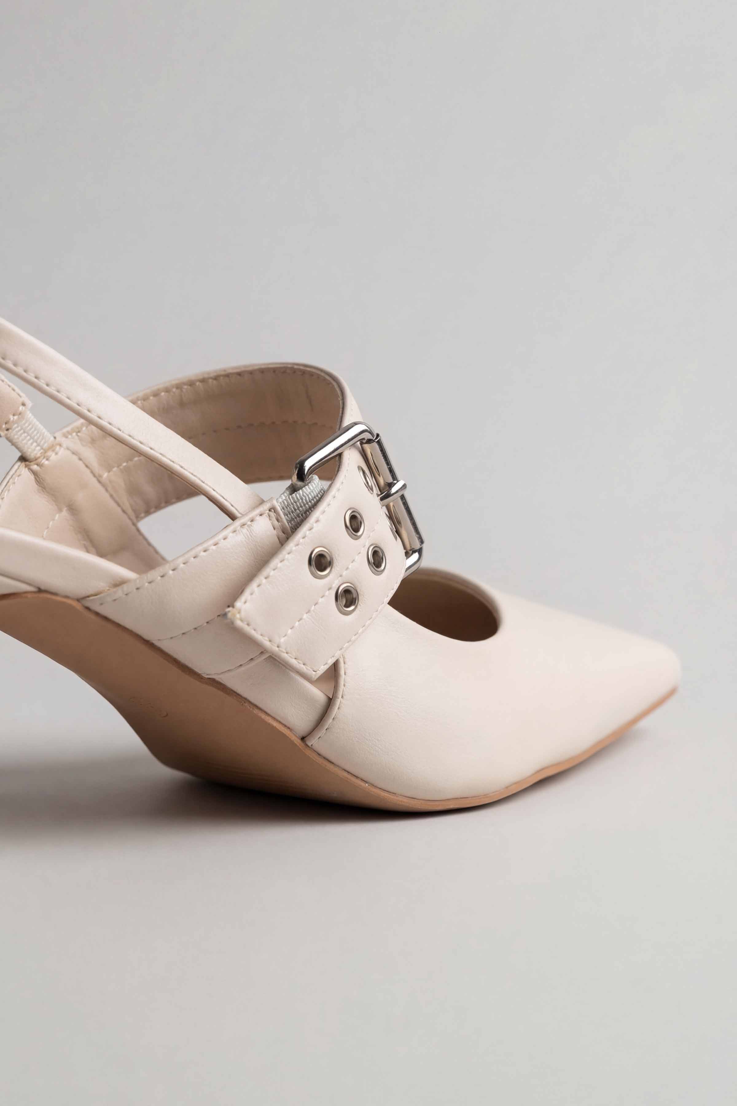 Off White Pumps Heels-445252907 - Image 4