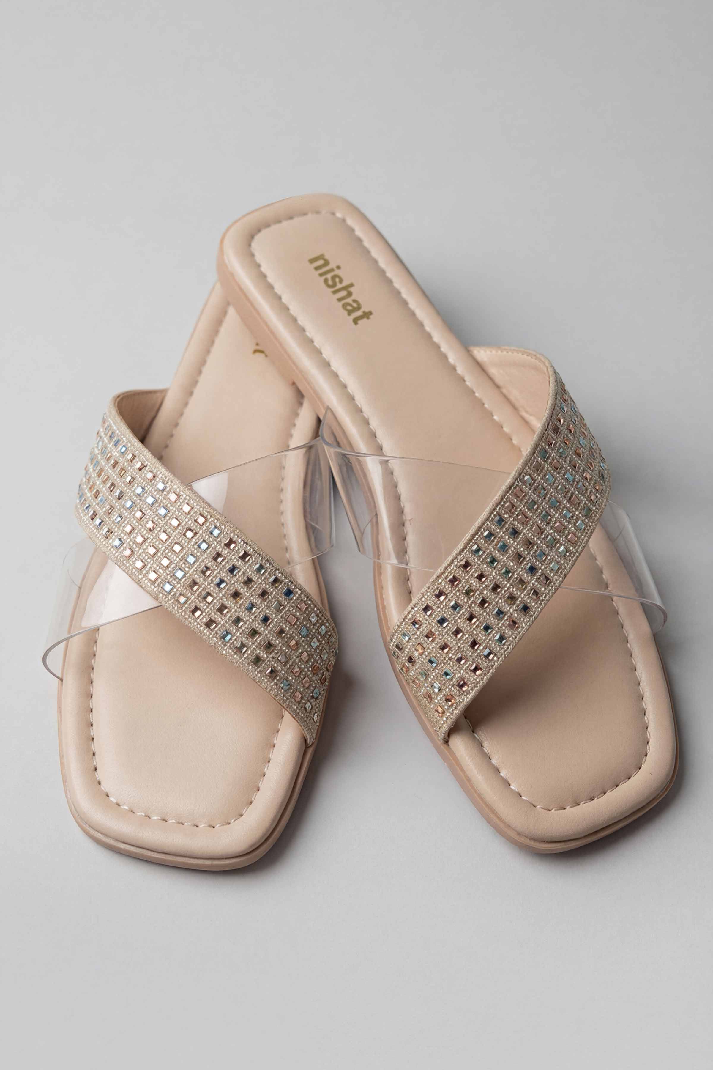 Beige Chappal-445242918 - Image 4