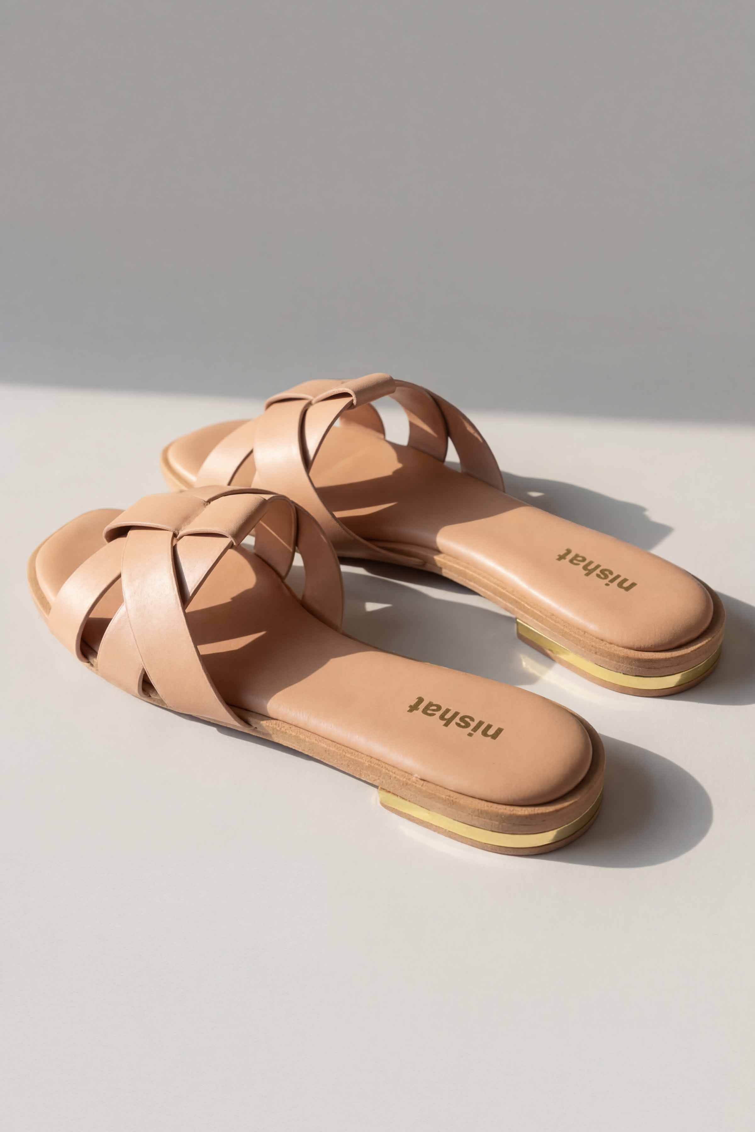 Beige Chappal-445202918 - Image 2