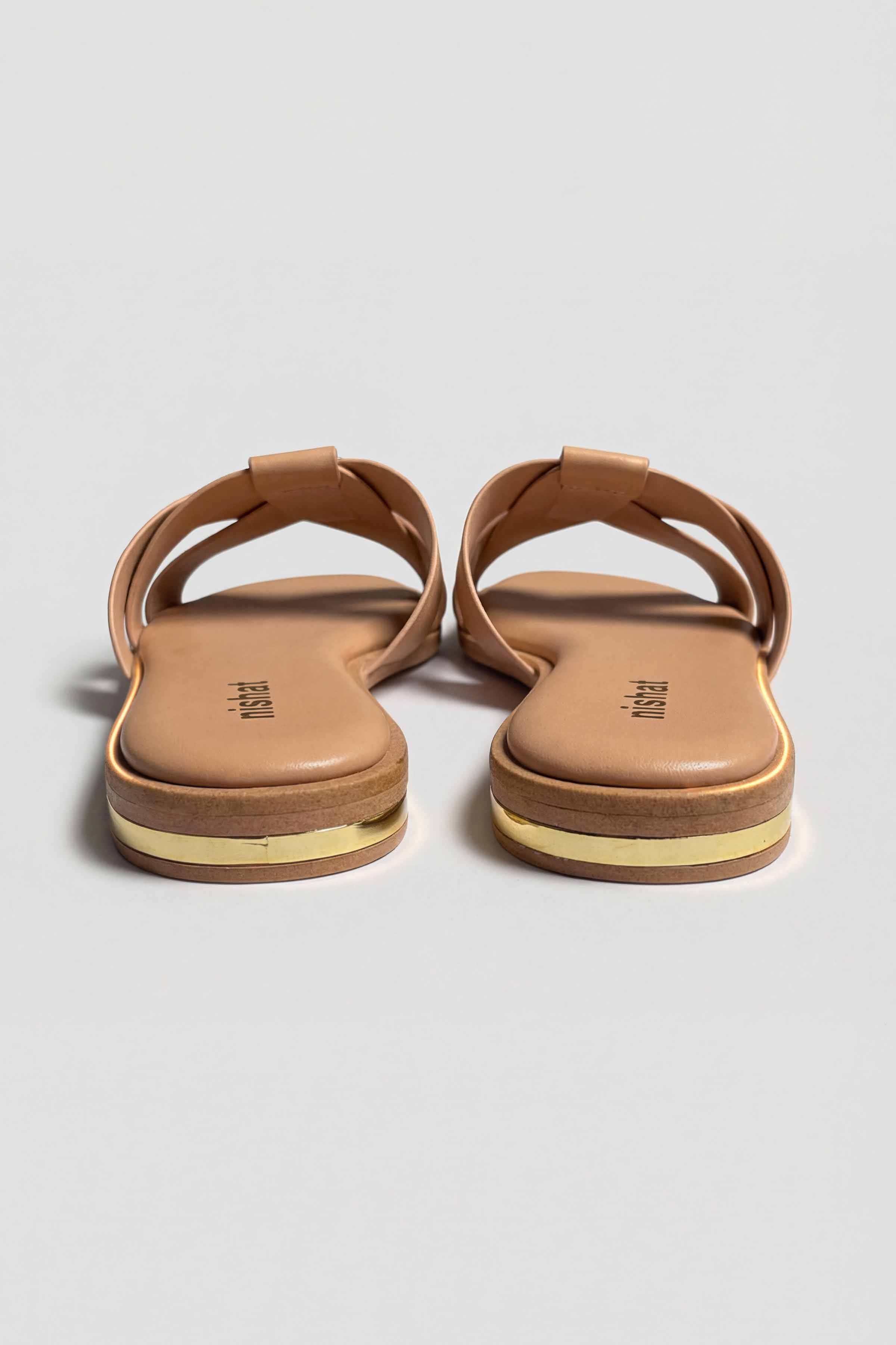 Beige Chappal-445202918 - Image 3