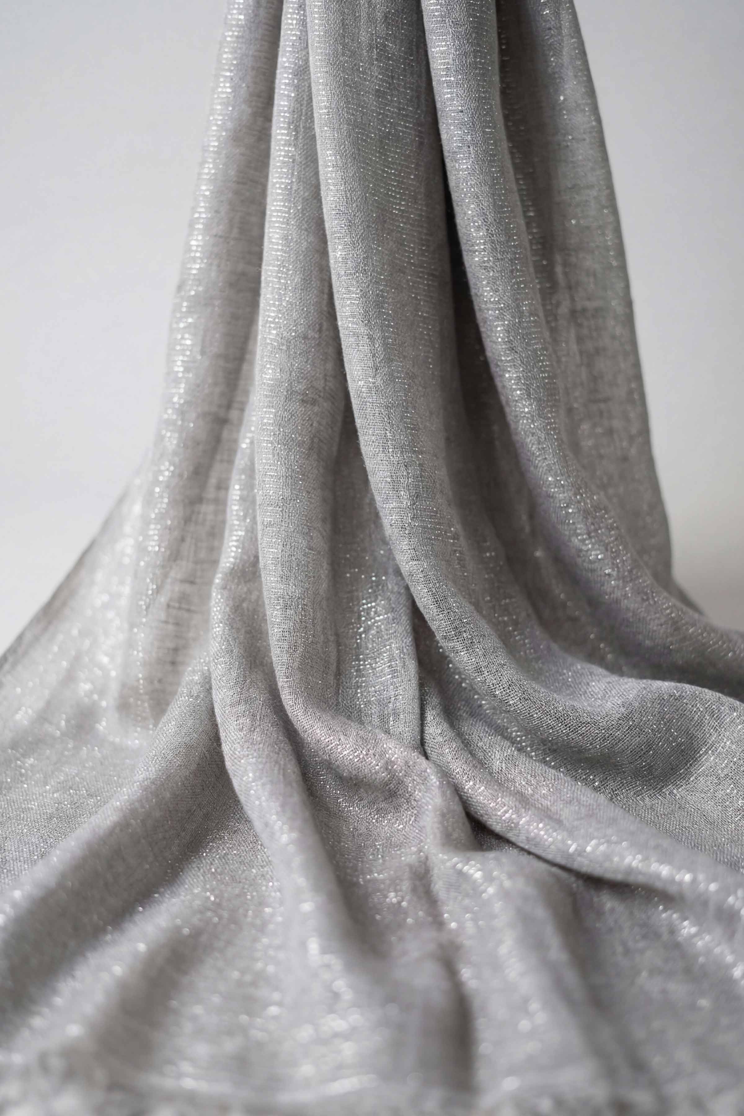 Grey Women Scarf-443432111 - Image 4